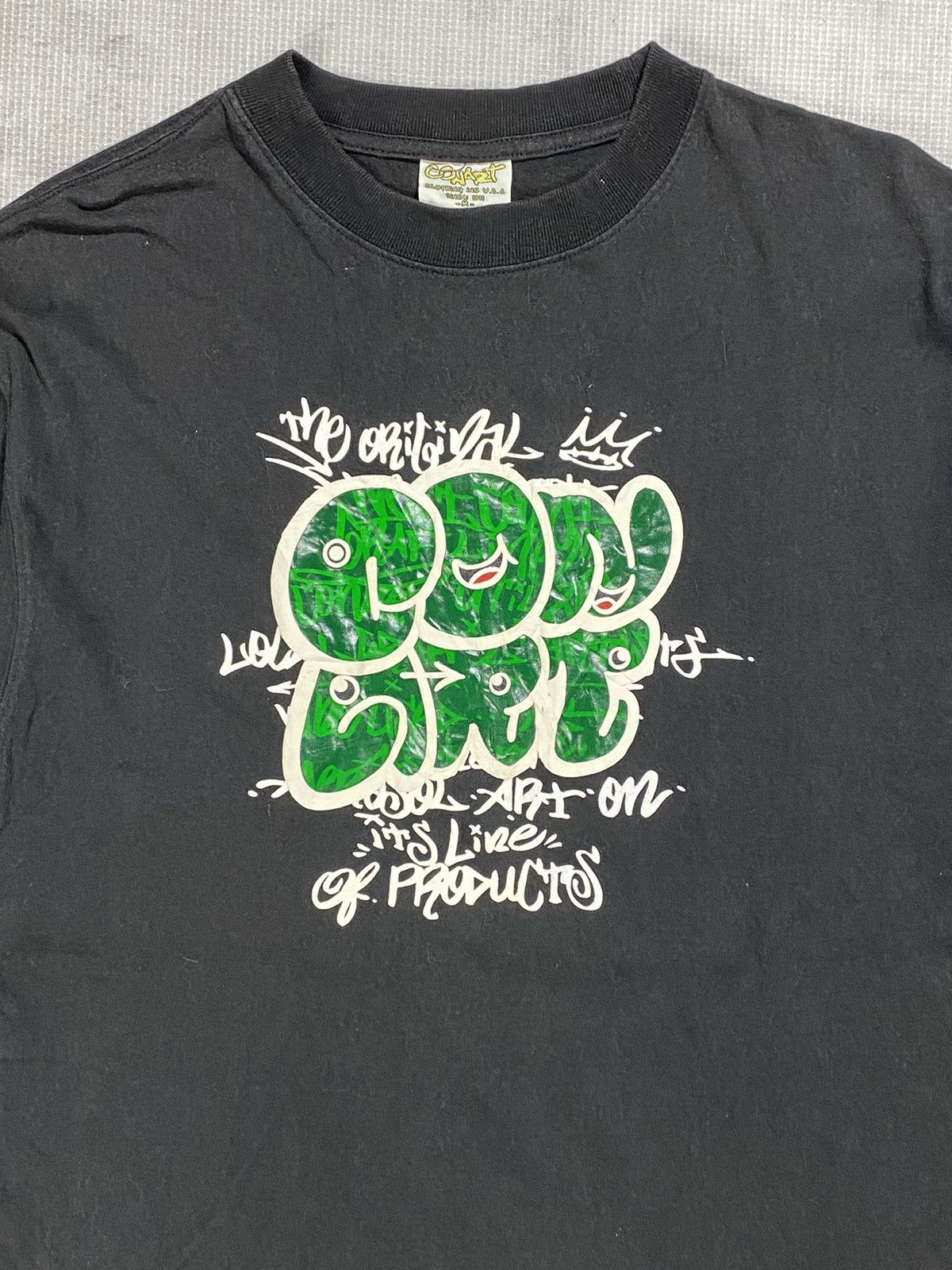 Hook-Ups Vintage Conart grafiti t shirt Size US M / EU 48-50 / 2 - 2 Thumbnail