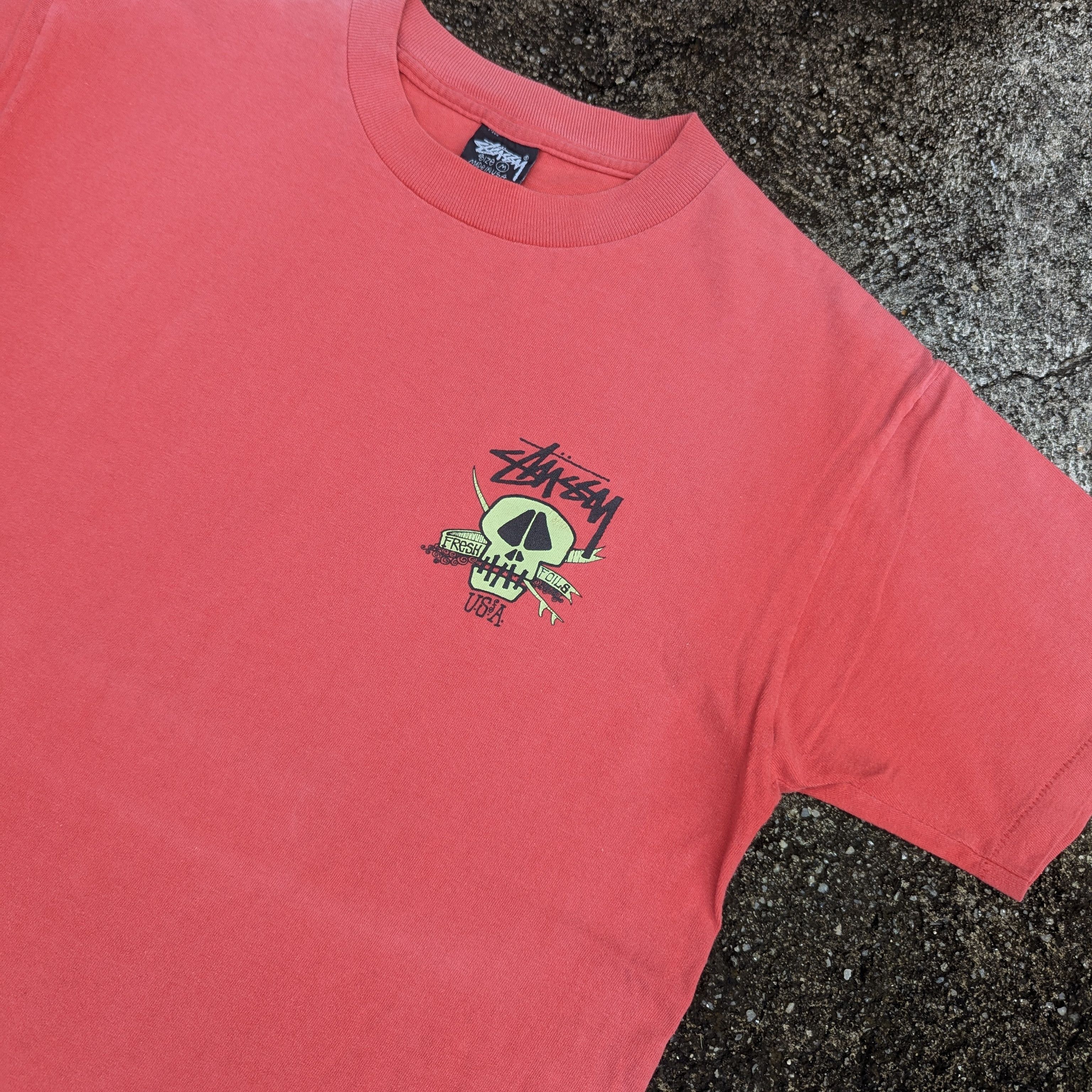 Stussy Vintage Stussy Skull Fresh Foils Tee Size US M / EU 48-50 / 2 - 4 Thumbnail