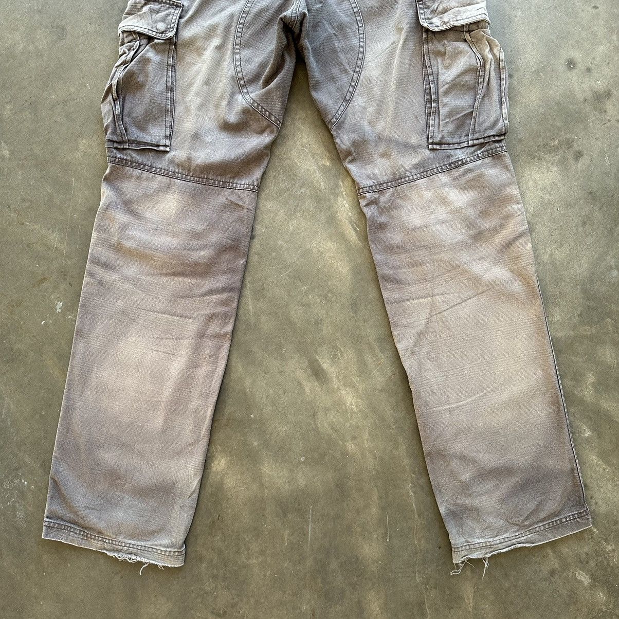 Japanese Brand Vintage Japanese Faded Tactical Distressed Cargo Pants Size US 30 / EU 46 - 10 Thumbnail