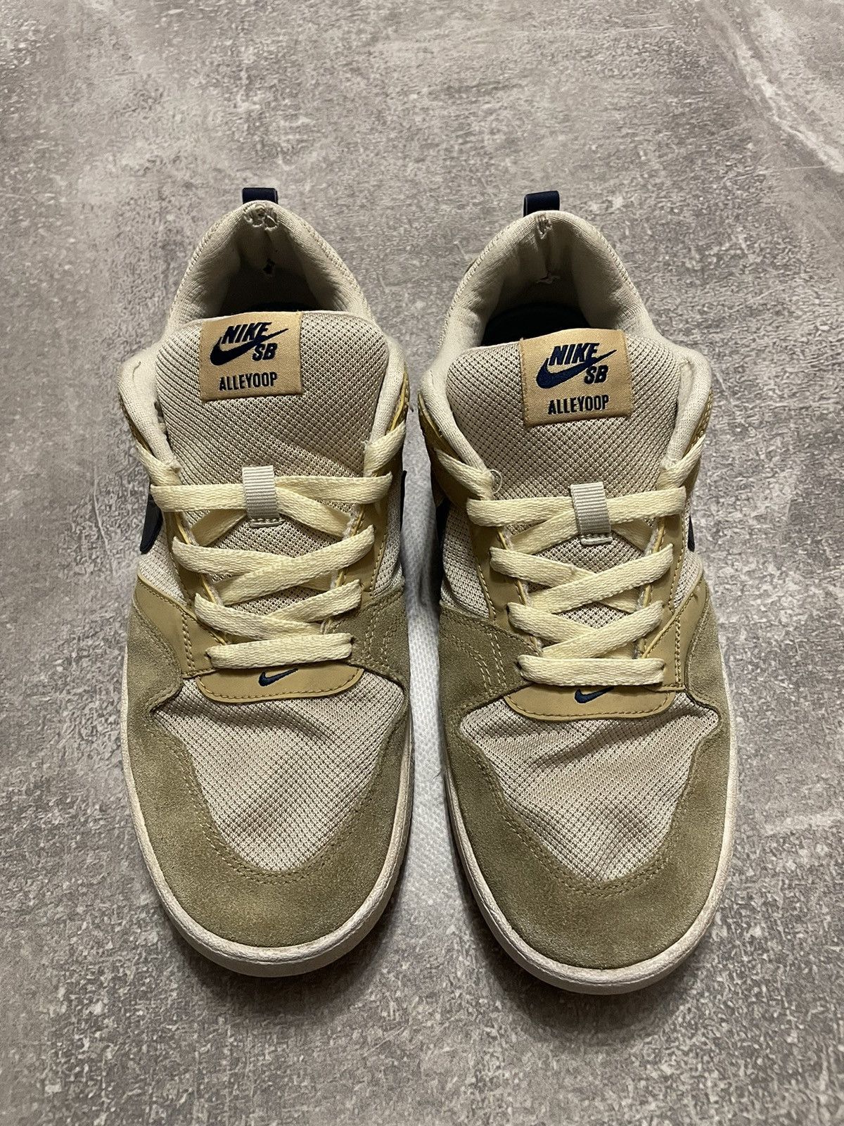 Nike Nike SB Alleyoop Club Gold Navy 42 Size US 8.5 / EU 41-42 - 4 Thumbnail