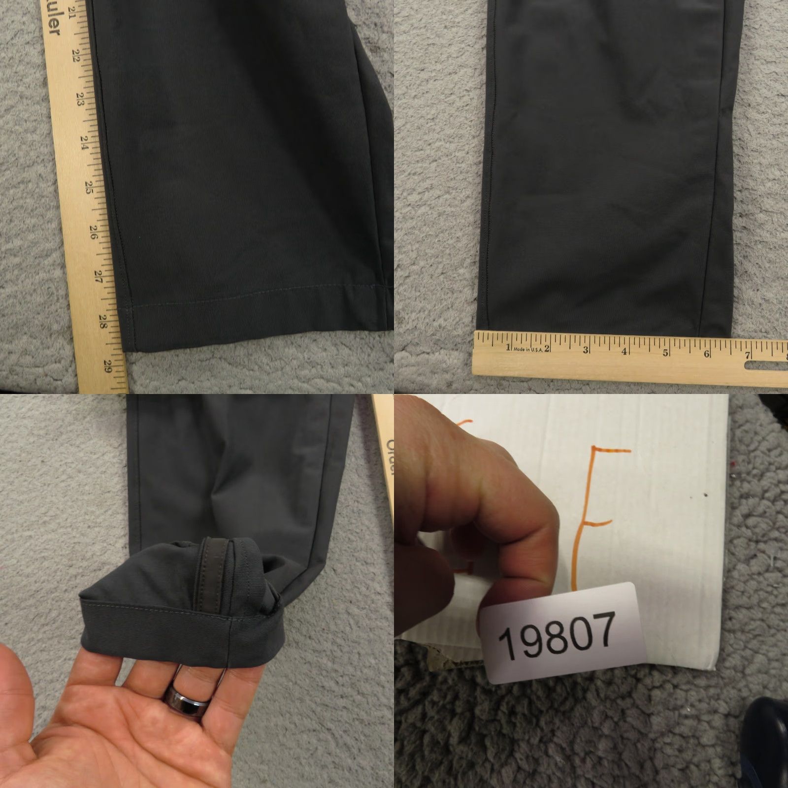Lululemon **Lululemon Men's Slim Fit Chino Pants 32x29 Obsidian 5-Pocket** User: Lululemon Men's Slim Fit Chino Pants 32x29 Obsidian 5-Pocket Size US 32 / EU 48 - 9 Thumbnail