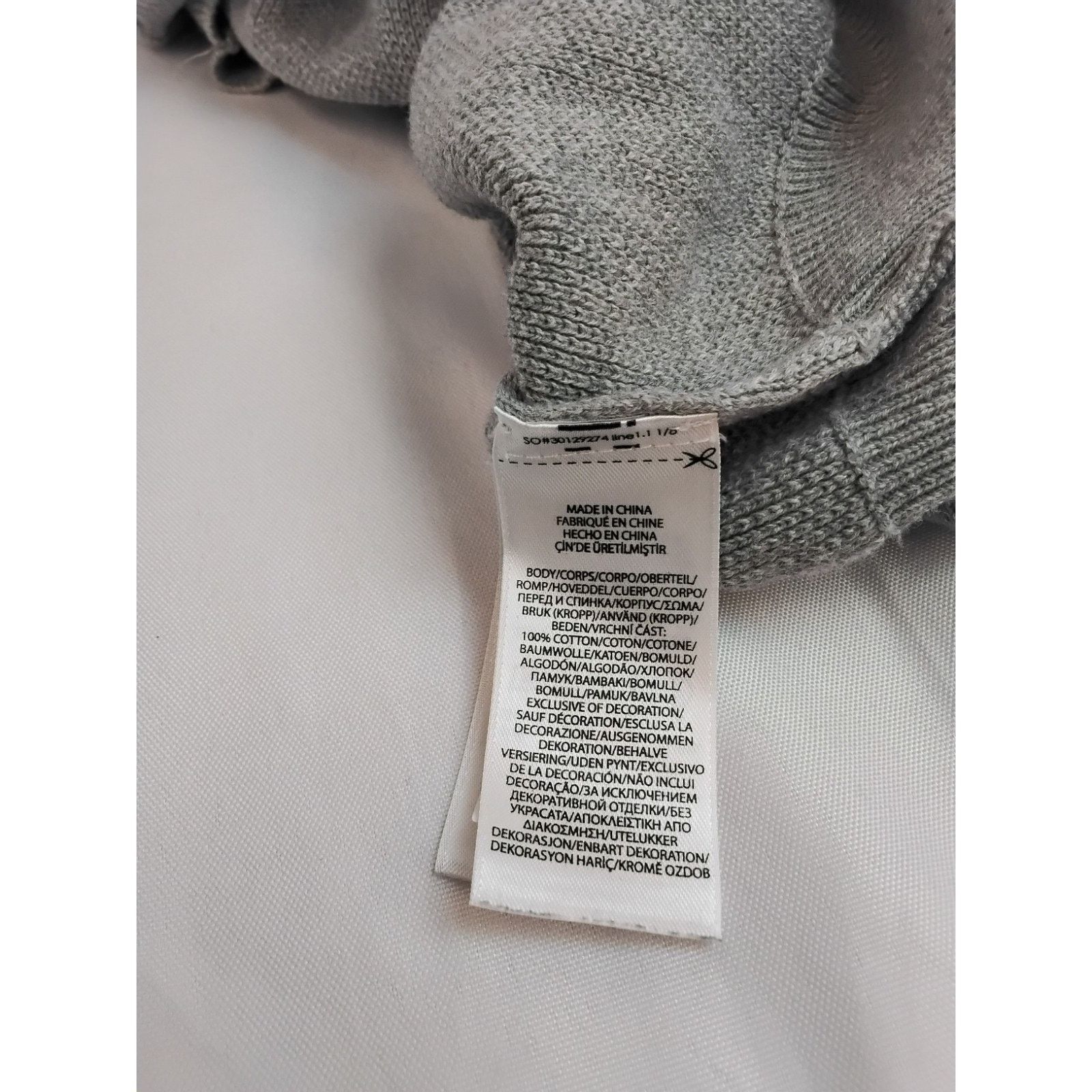 Polo Ralph Lauren Polo Ralph Lauren 1/4 Zip Men's L Gray Pima Cotton Waffle Size US L / EU 52-54 / 3 - 7 Thumbnail