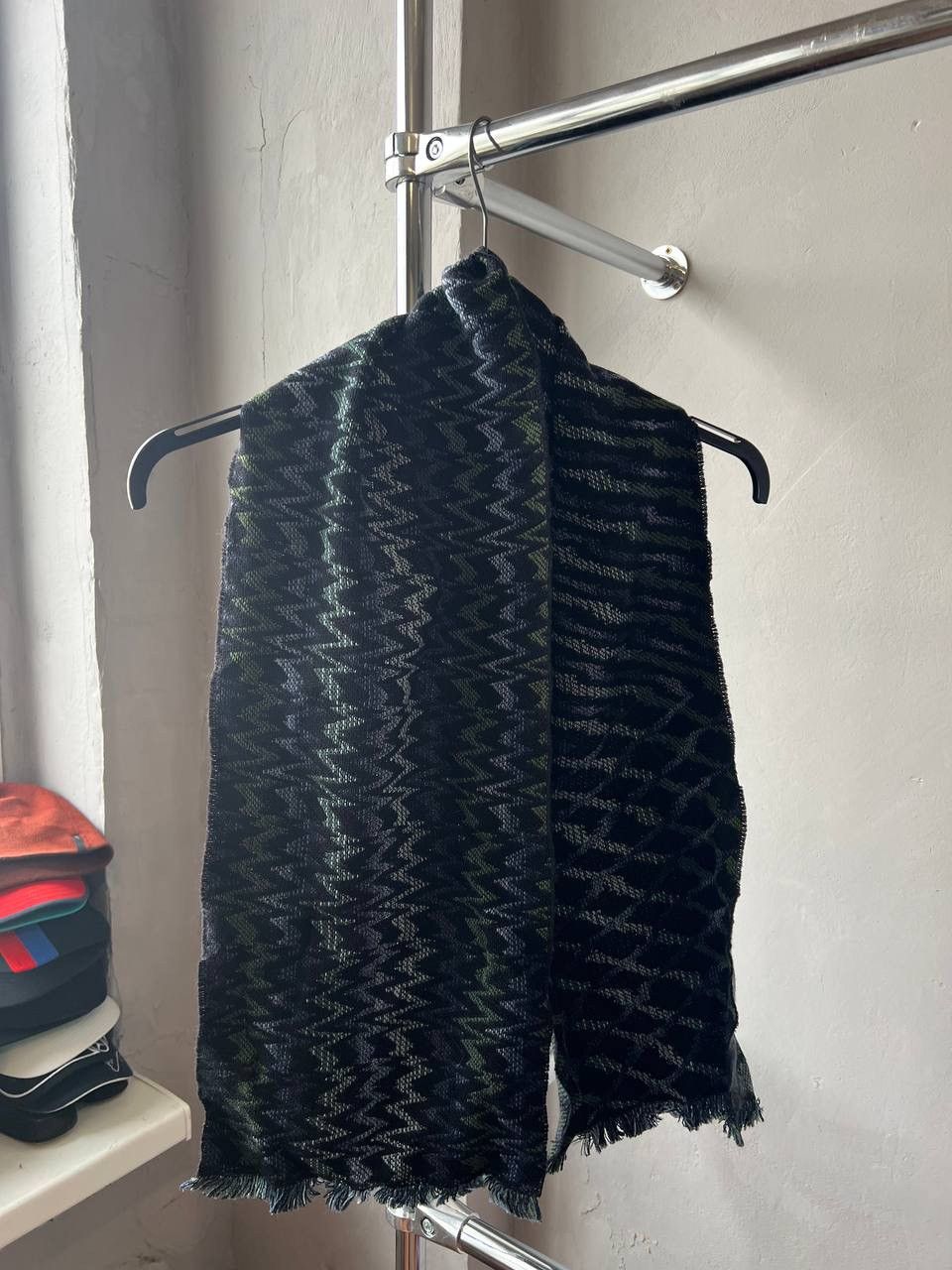 Missoni MISSONI MADE IN ITALY LANA WOOL ABSTRACT SCARF 138/27 CM Size ONE SIZE - 2 Thumbnail
