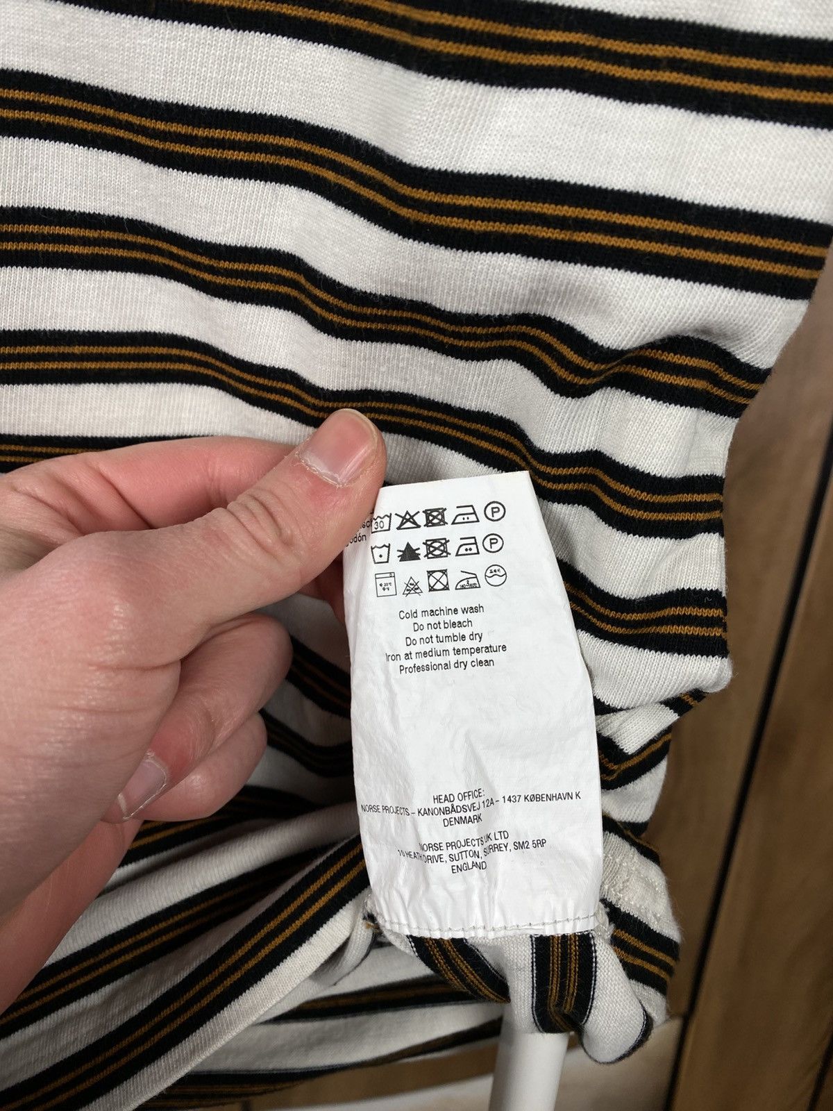 Norse Projects 🔥T-Shirt Norse Projects Striped Tee🔥 Size US L / EU 52-54 / 3 - 8 Thumbnail