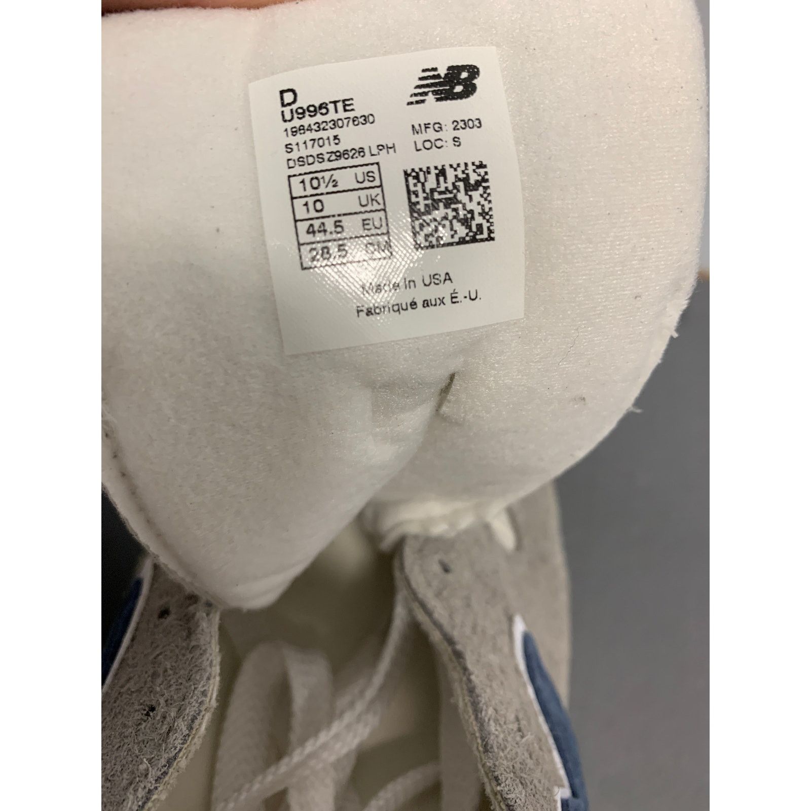New Balance New Balance 996 MiUSA Grey Day Size US 10.5 / EU 43-44 - 7 Thumbnail