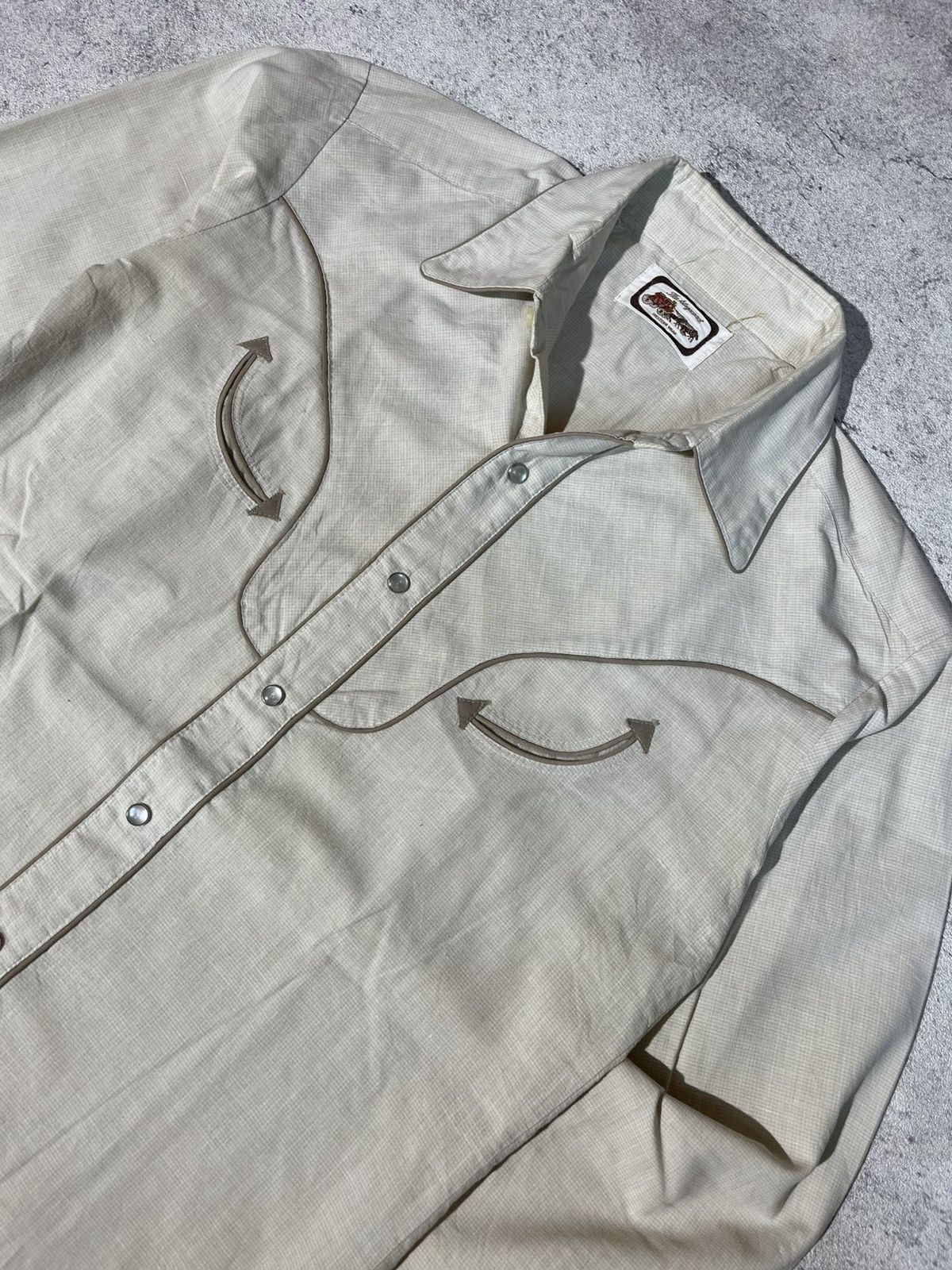 Vintage VINTAGE The stagecooch westren wear shirt Size US L / EU 52-54 / 3 - 2 Thumbnail