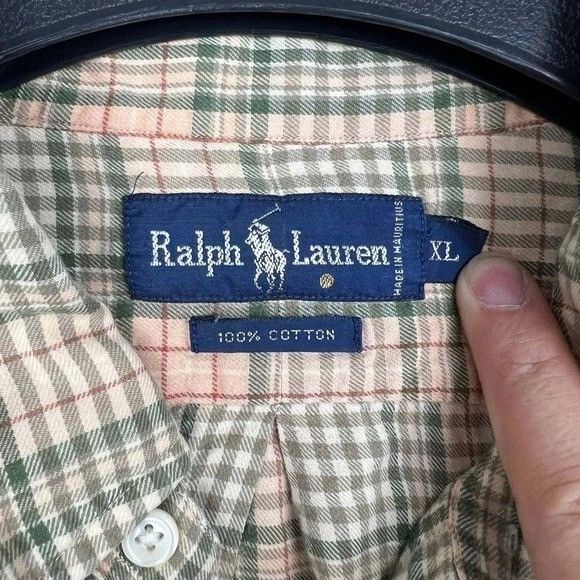 Ralph Lauren Ralph Lauren Button Down Shirt Men XL Plaid Long Sleeve Size US XL / EU 56 / 4 - 3 Thumbnail