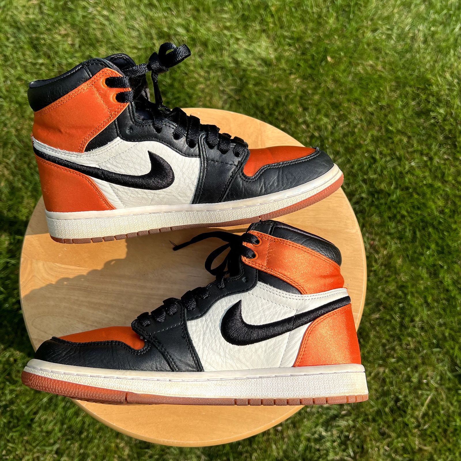 Jordan Brand × Nike Air Jordan 1 Retro High OG Satin Shattered Backboard Size 6 Size US 6.5 / IT 36.5 - 2 Thumbnail