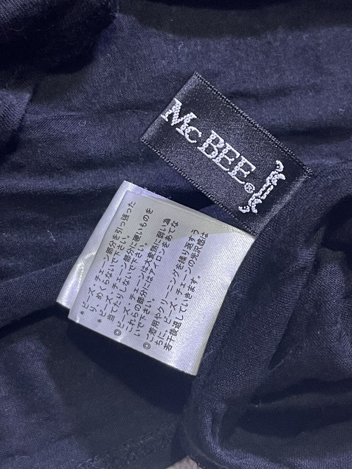 Japanese Brand Y2K CECIL MC BEE women's short tshirt with glitter motif Size M / US 6-8 / IT 42-44 - 6 Thumbnail