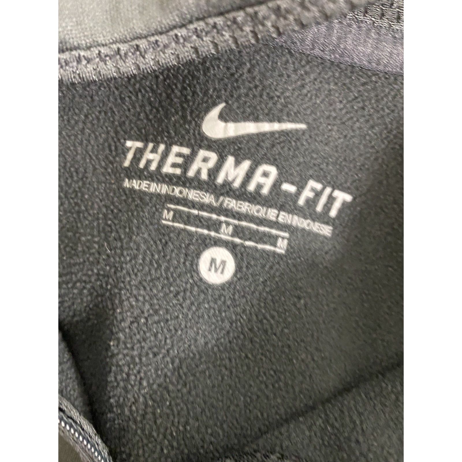Nike Nike Womens Medium Gray Therma Fit 1/4 Zip Pullover Sweatshirt Size M / US 6-8 / IT 42-44 - 2 Thumbnail