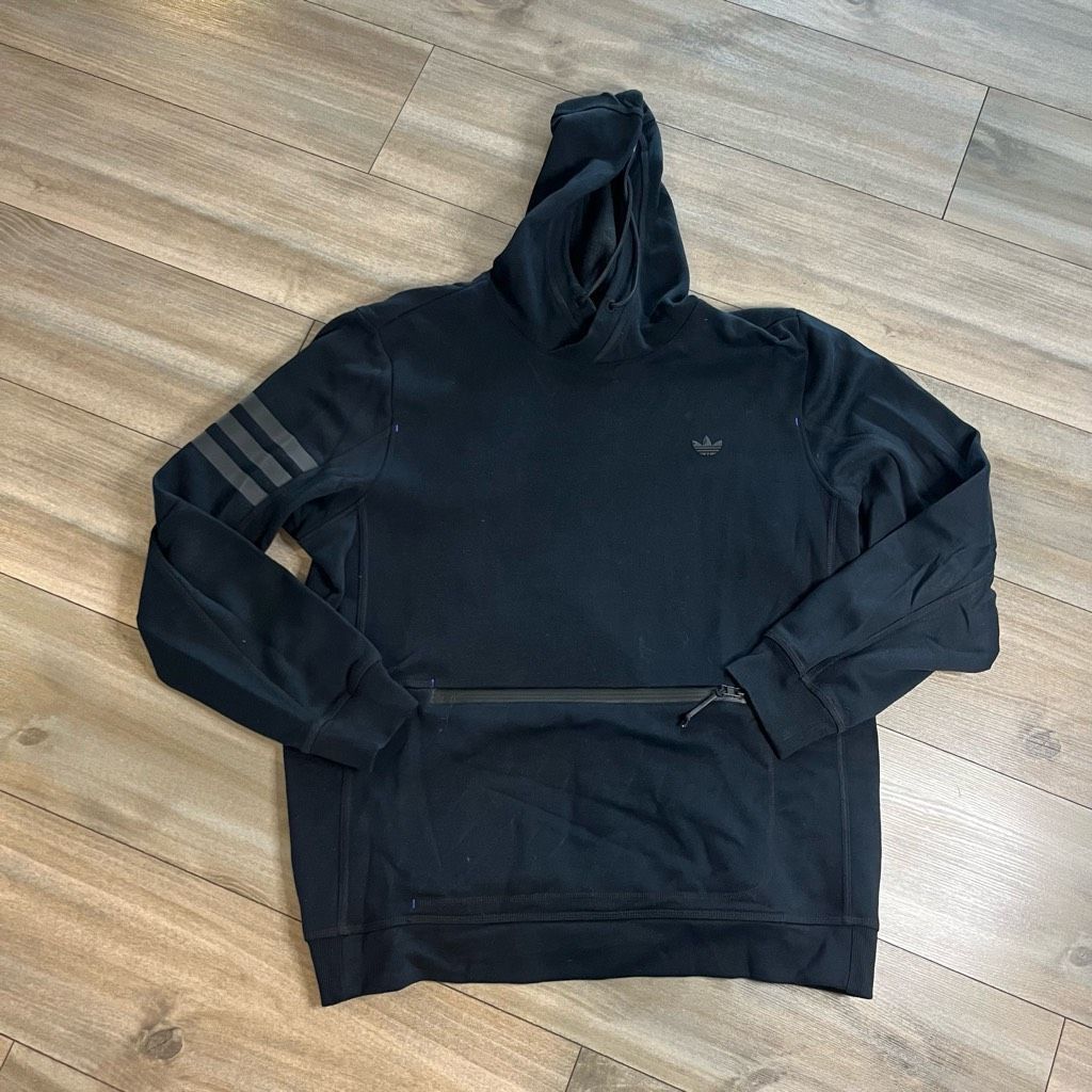 Adidas Adidas Grey Athletic Pullover Jacket Men Large Size US L / EU 52-54 / 3 - 1 Thumbnail
