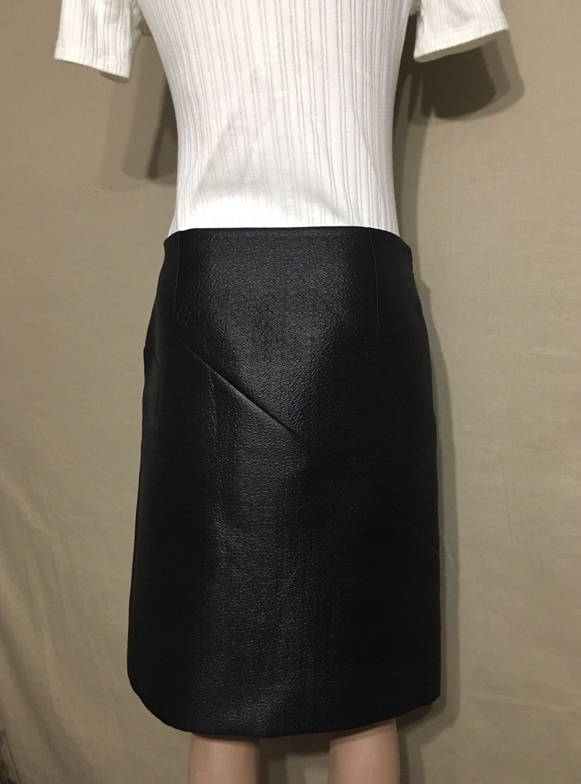 Celine CELINE Wool Blend Black Elegant Short Skirt Size EU 40 Size 28" / US 6 / IT 42 - 7 Thumbnail