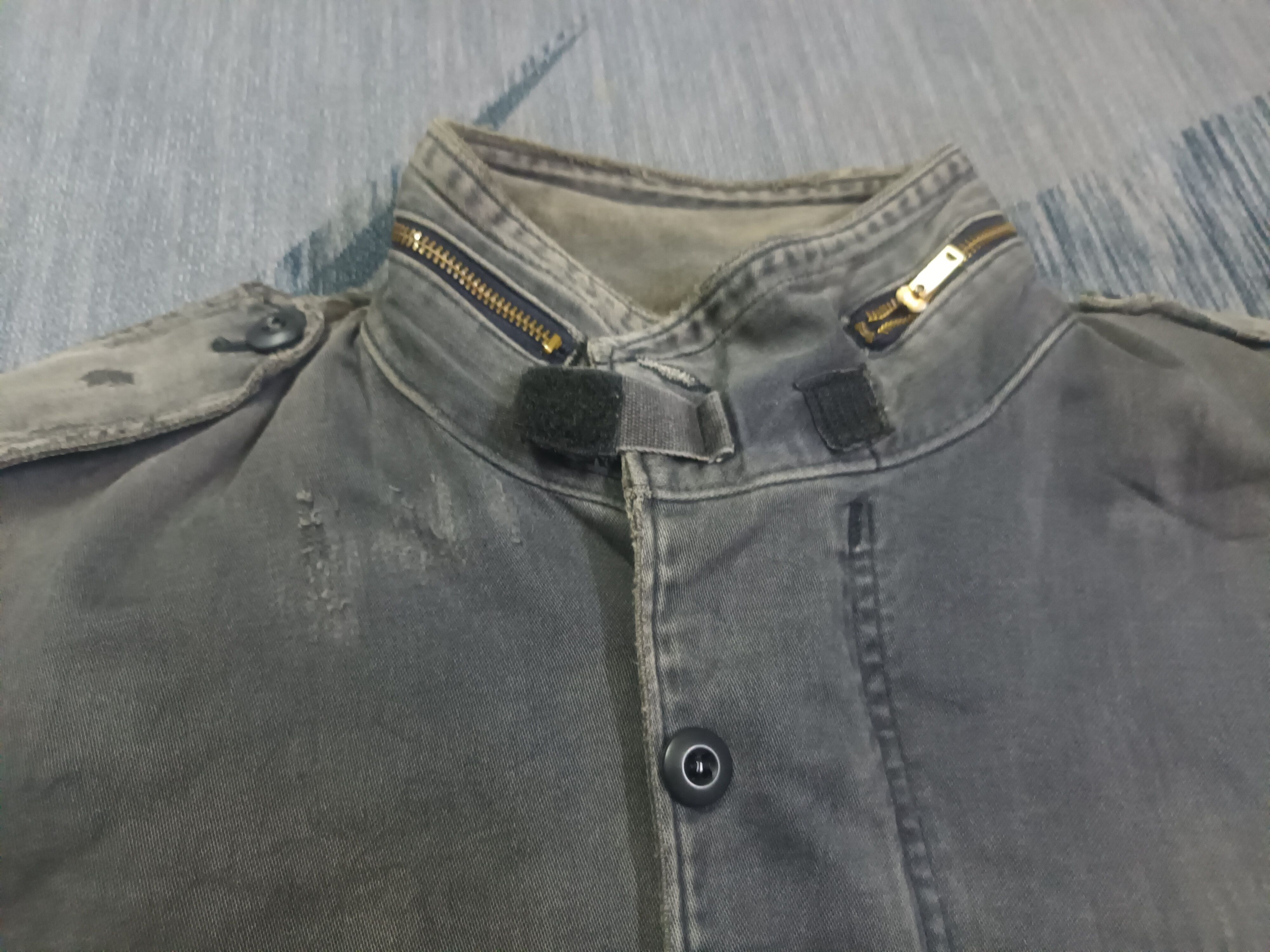 Alpha Industries 🔥 ALPHA MADE IN USA DISTRESSED JACKET 🔥 Size US XXL / EU 58 / 5 - 5 Thumbnail