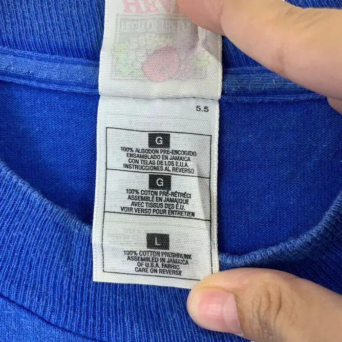 Fruit Of The Loom Vintage 90’ LABO ROWING To Another Dawn Tee Shirt Size US L / EU 52-54 / 3 - 7 Thumbnail