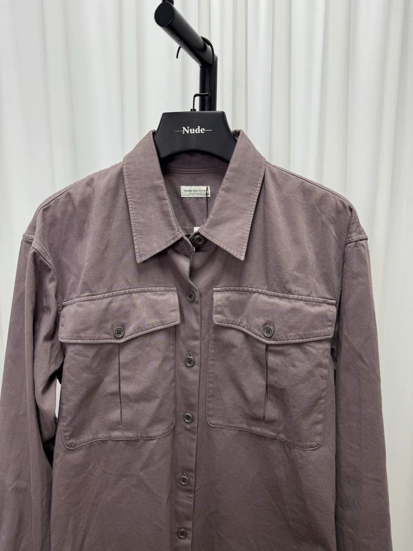 Dries Van Noten Dries van Noten Double Pocket Loose-fitting Shirt Jacket Size US XS / EU 42 / 0 - 3 Thumbnail