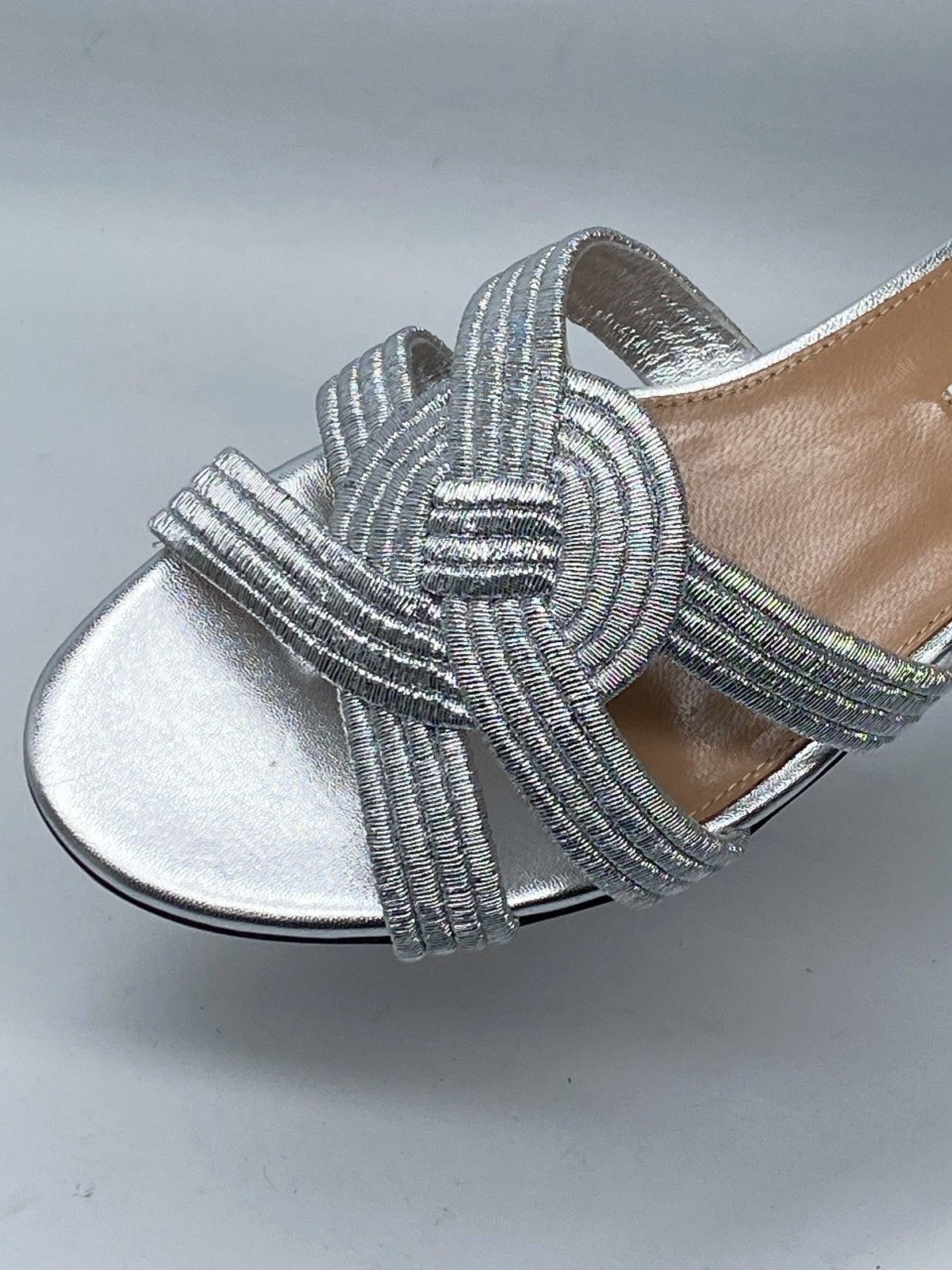 Aquazzura Aquazzura Felix Leather Sandals size 37.5 Size US 7.5 / IT 37.5 - 9 Thumbnail