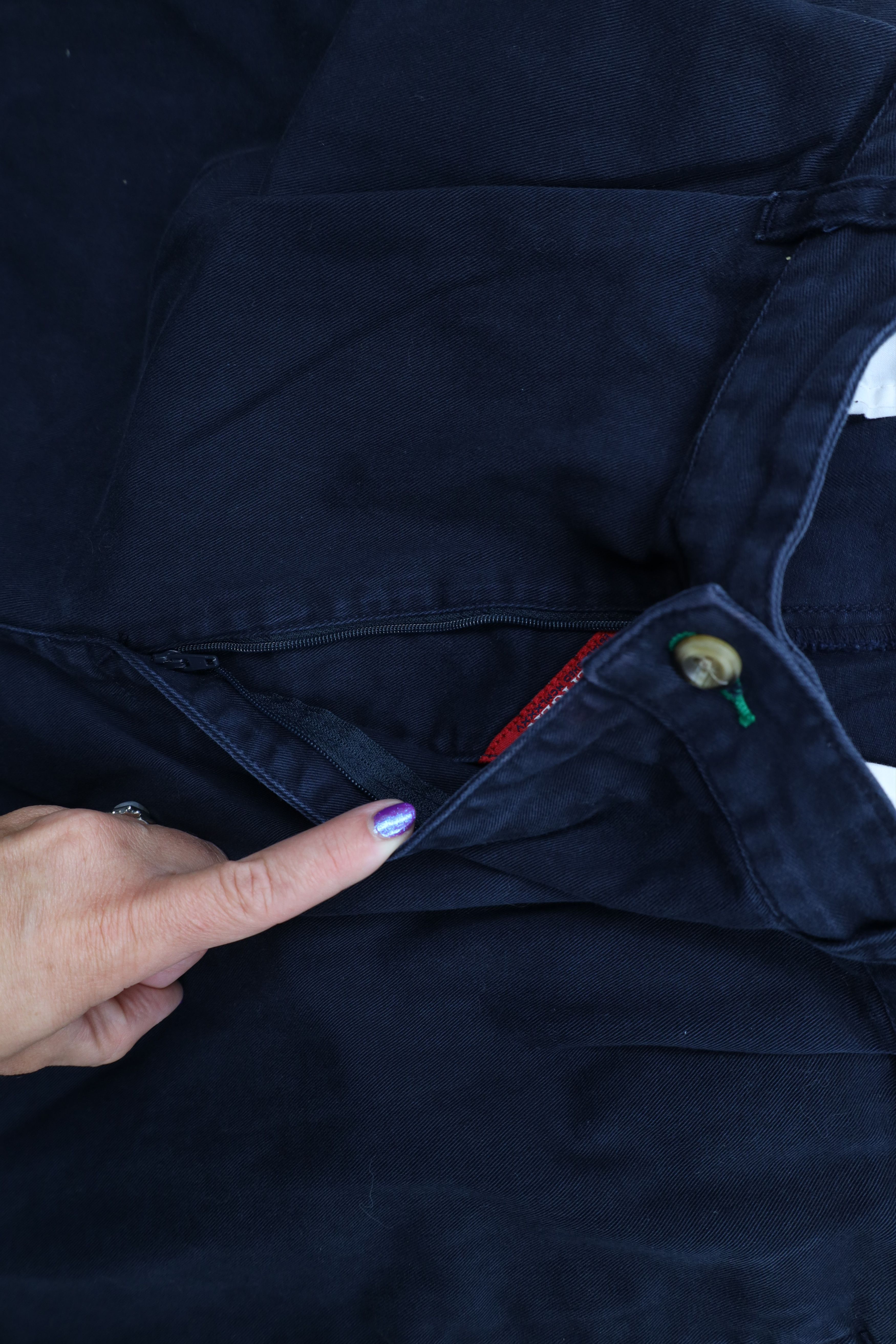 Tommy Hilfiger Vintage Y2K 2004 Tommy Hilfiger Wide Leg Chino Pants Blue Size US 36 / EU 52 - 7 Thumbnail