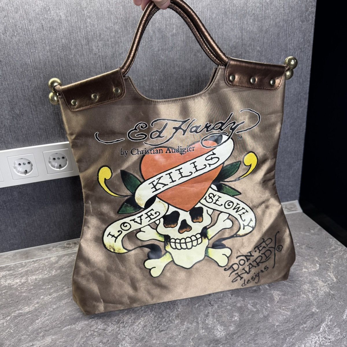 Ed Hardy Ed-hardy christian audigier bag tote shopper Size ONE SIZE - 1 Thumbnail