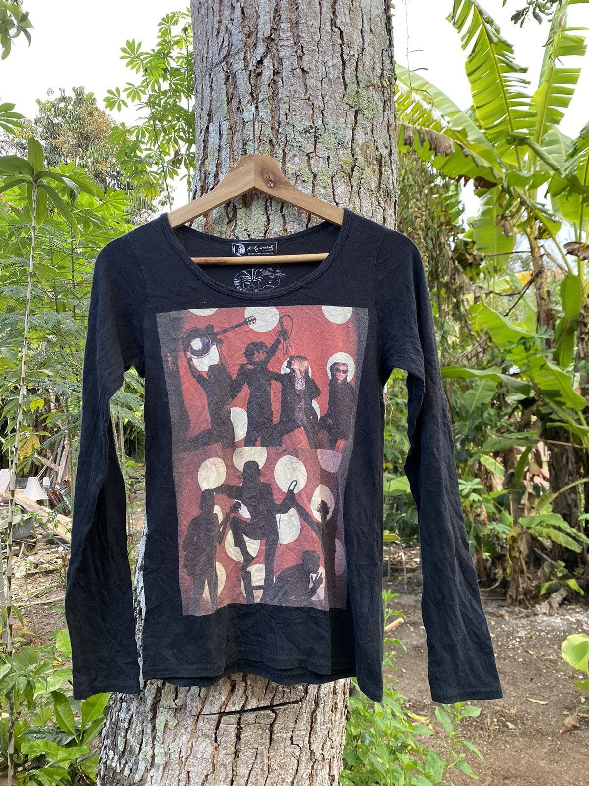 image of Andy Warhol x Hysteric Glamour Andy Worhol Long Sleeve in Black, Women's (Size XS)