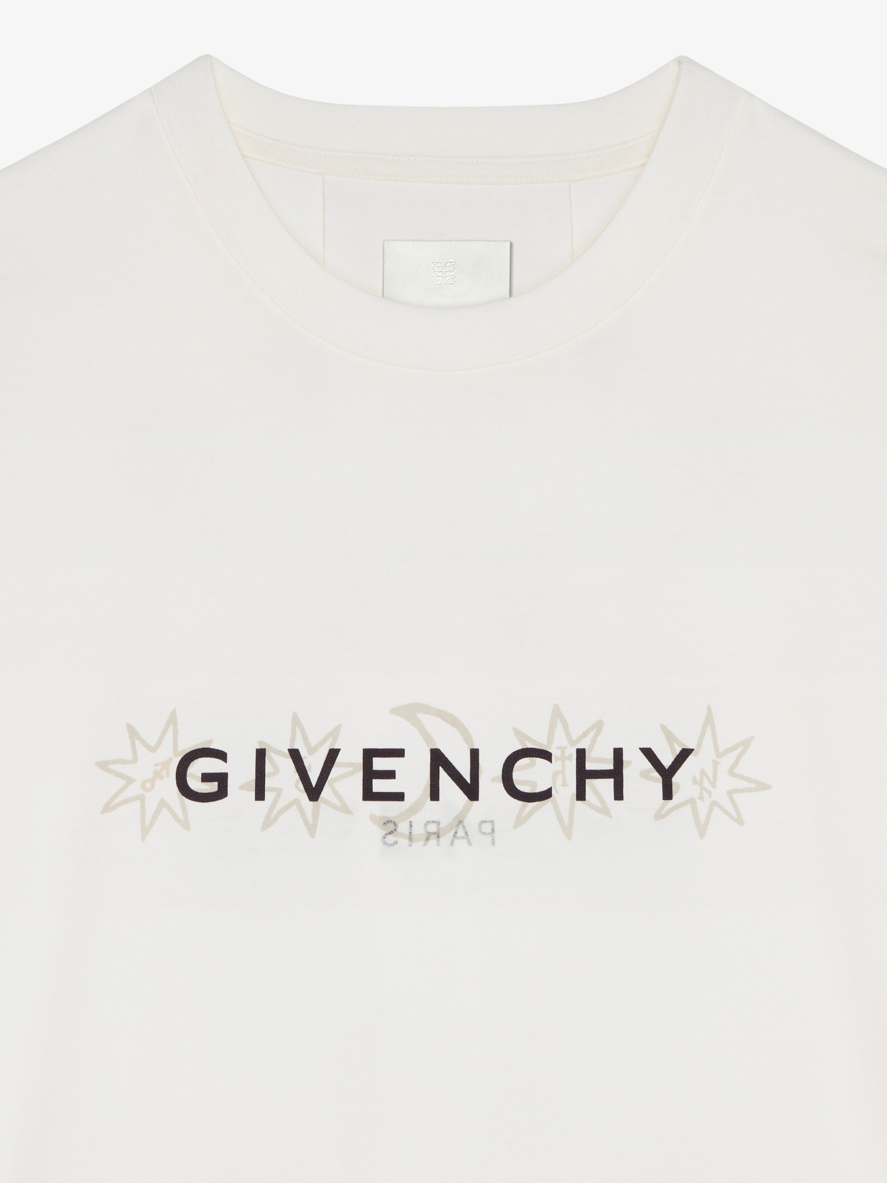 Givenchy o1w1db10426 Standard Short Sleeve T-Shirt in White Size US M / EU 48-50 / 2 - 2 Thumbnail