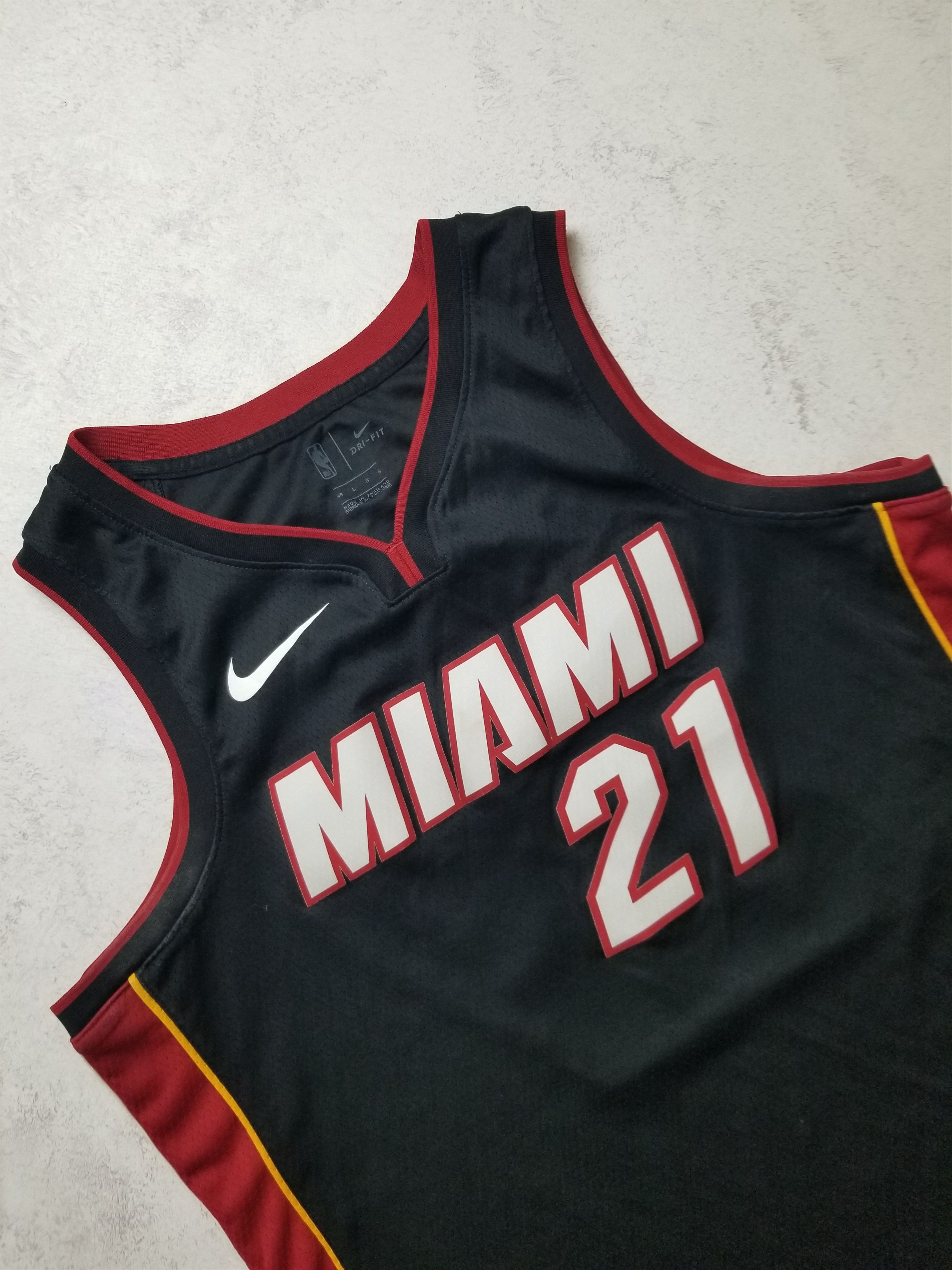 Nike Nike NBA Miami Heat Hassan Whiteside Swingman Jersey Size US L / EU 52-54 / 3 - 13 Thumbnail