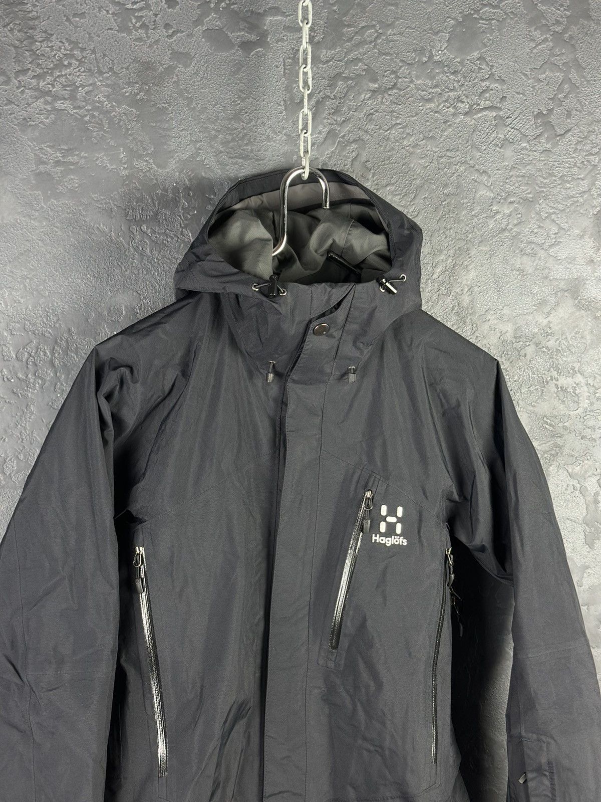 Goretex × Haglofs Haglofs Jacket Gore-Tex Nylon Outdoor Jacket Size S / US 4 / IT 40 - 2 Thumbnail