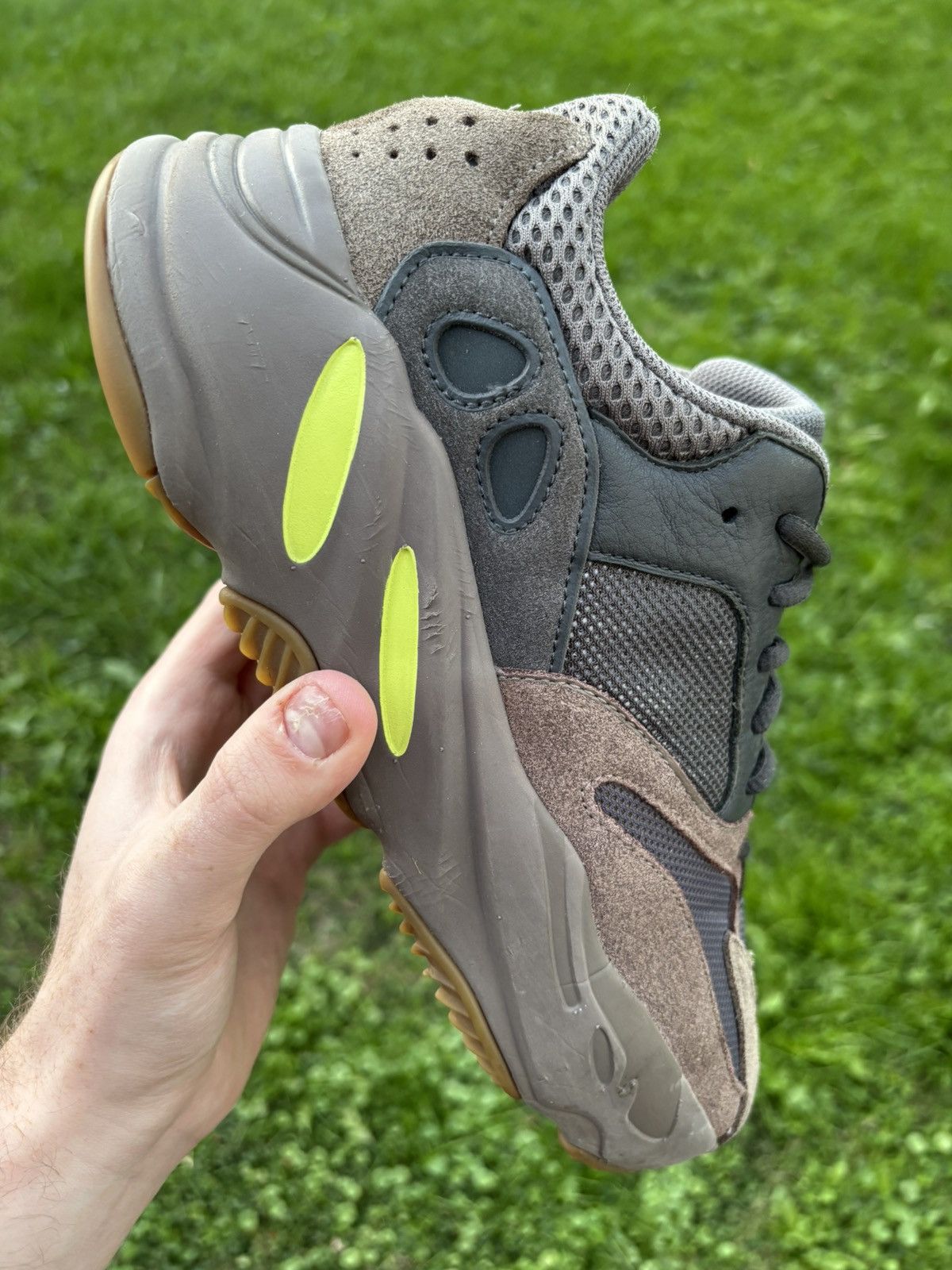 adidas gazelle silver green womens adidas Yeezy Boost 700 Mauve Kanye West (EE9614) Men's Size 4-12 – Solestage main image 0
