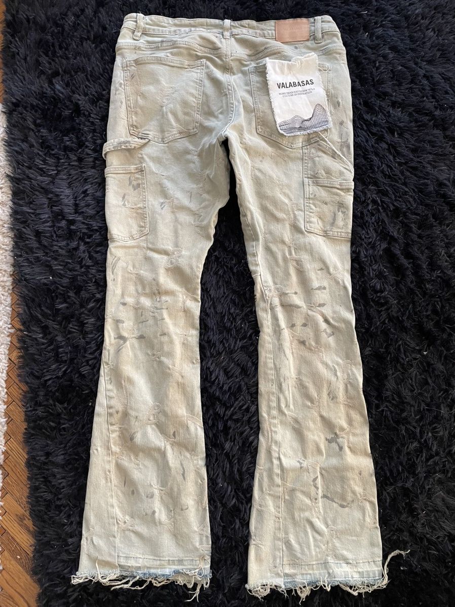 Valabasas Distressed bootcut denim Size US 38 / EU 54 - 8 Thumbnail