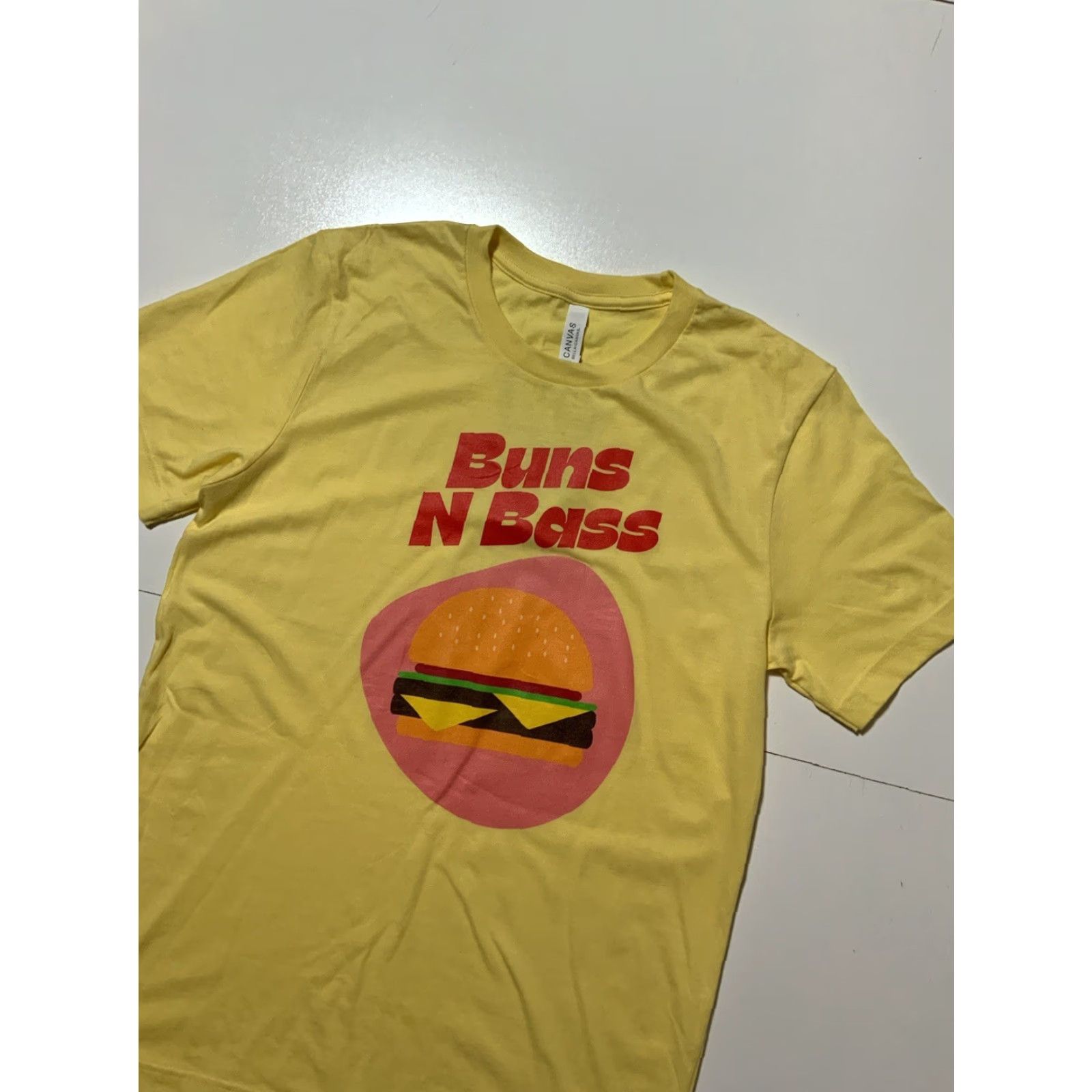 Vintage VINTAGE Buns N Bass Baka Boyz X Cheat Day Los Angeles Beats4Hope T-Shirt M Yellow Mens Graphic Shirt Size US M / EU 48-50 / 2 - 3 Thumbnail