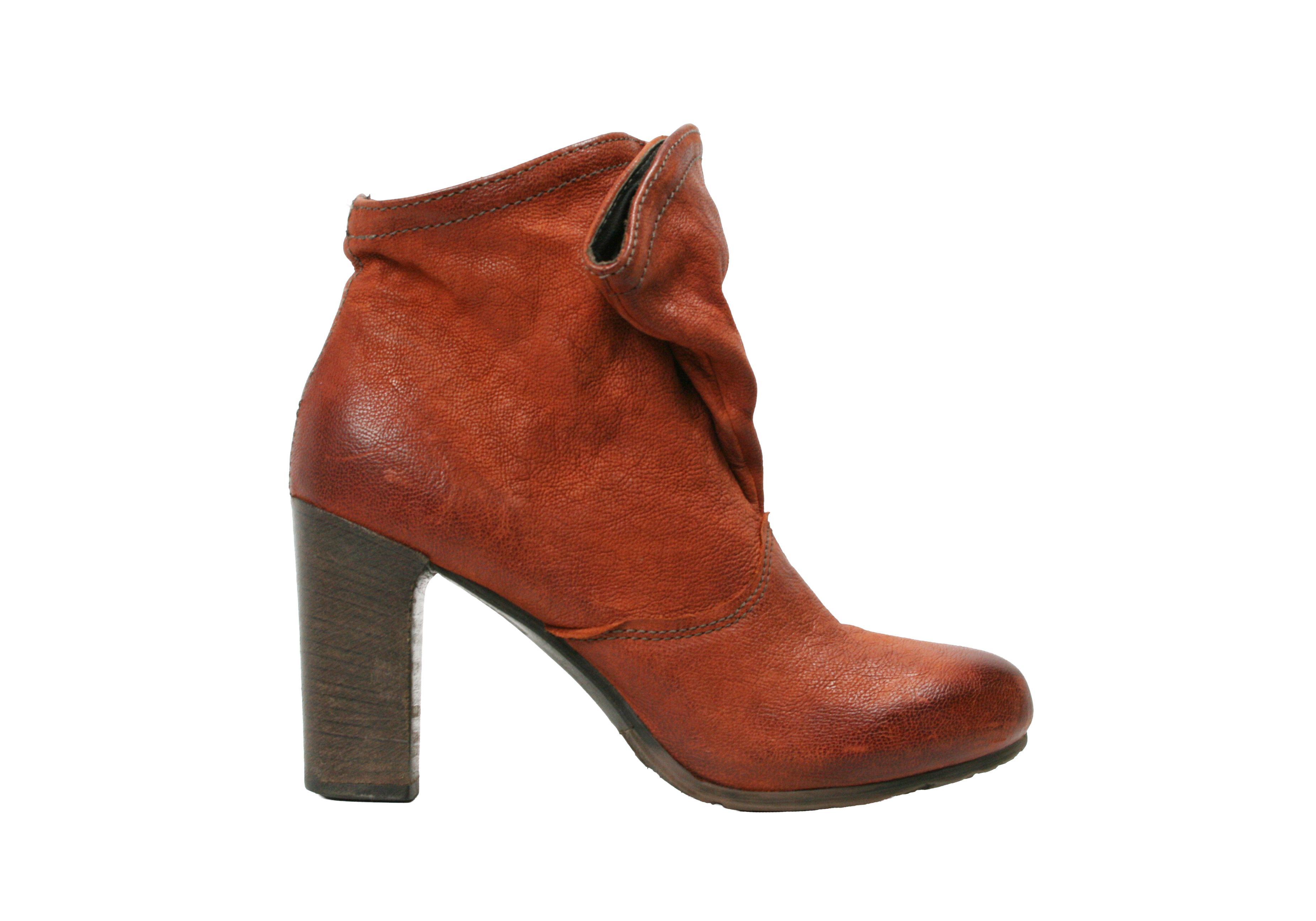A.S.98 00S Airstep Grunge Avant Garde Heeled Ankle Boots Vintage Size US 9 / IT 39 - 2 Thumbnail