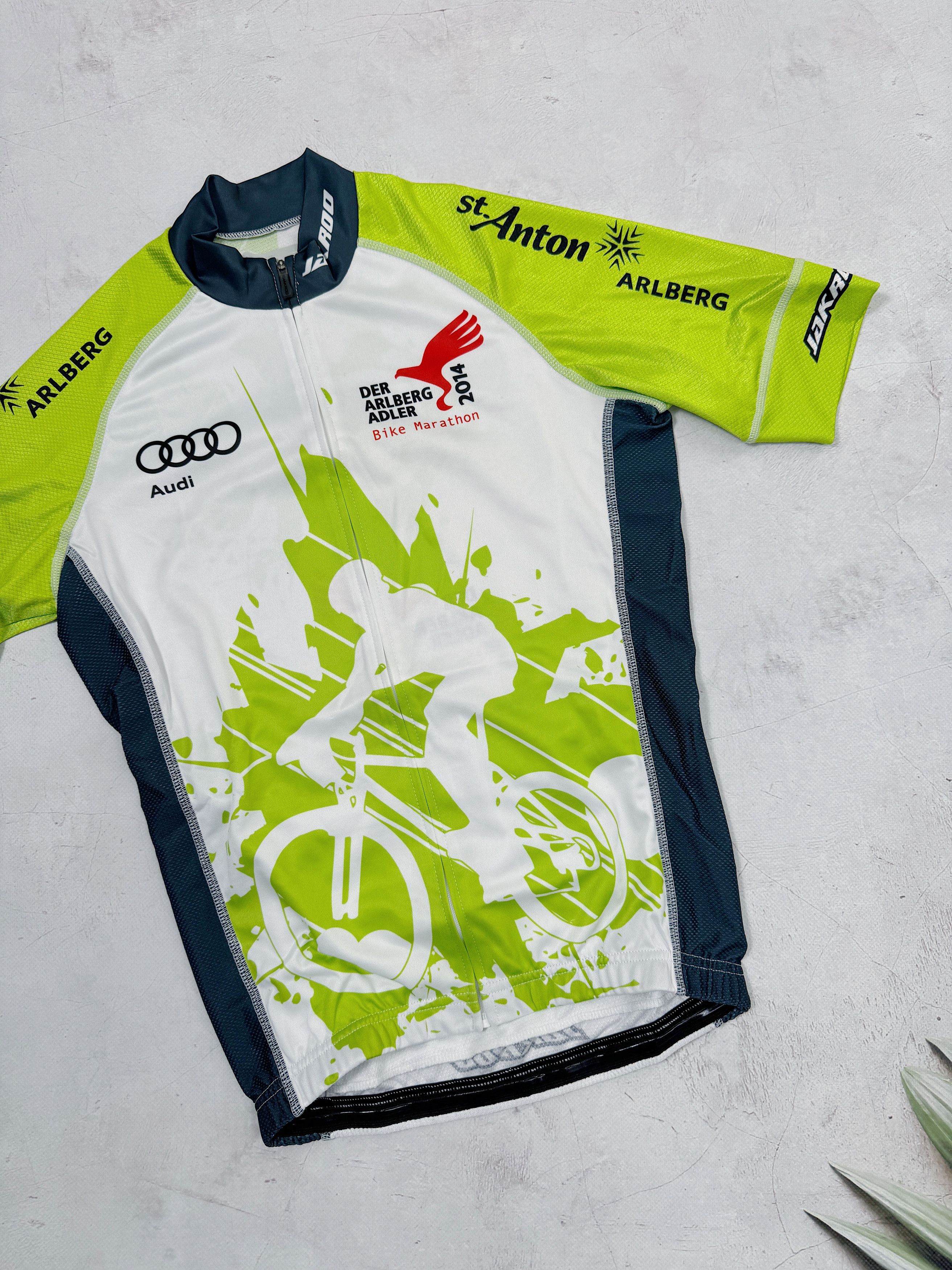 Sports Specialties Der Arlberg Adler 2014 Audi Cycling Jersey by Jakroo Size US S / EU 44-46 / 1 - 4 Thumbnail