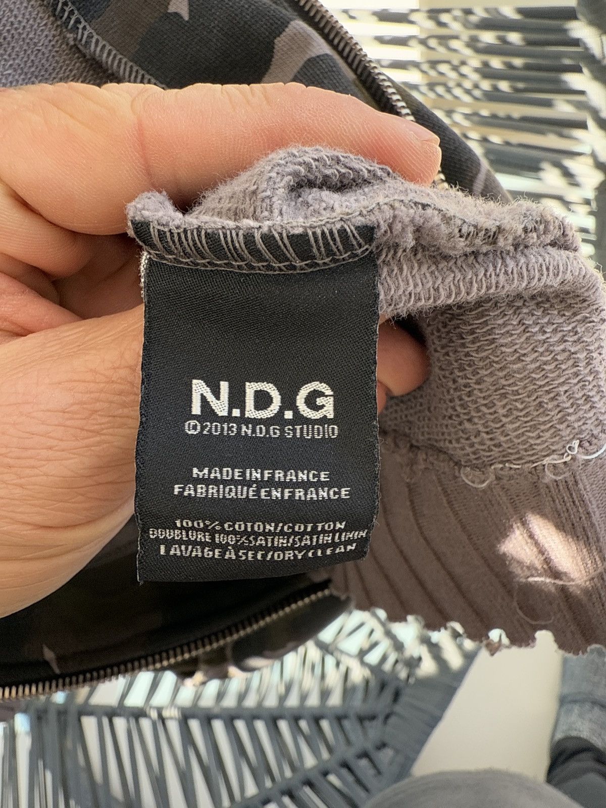 NDG Studio Military zip hoodie Size US M / EU 48-50 / 2 - 5 Thumbnail