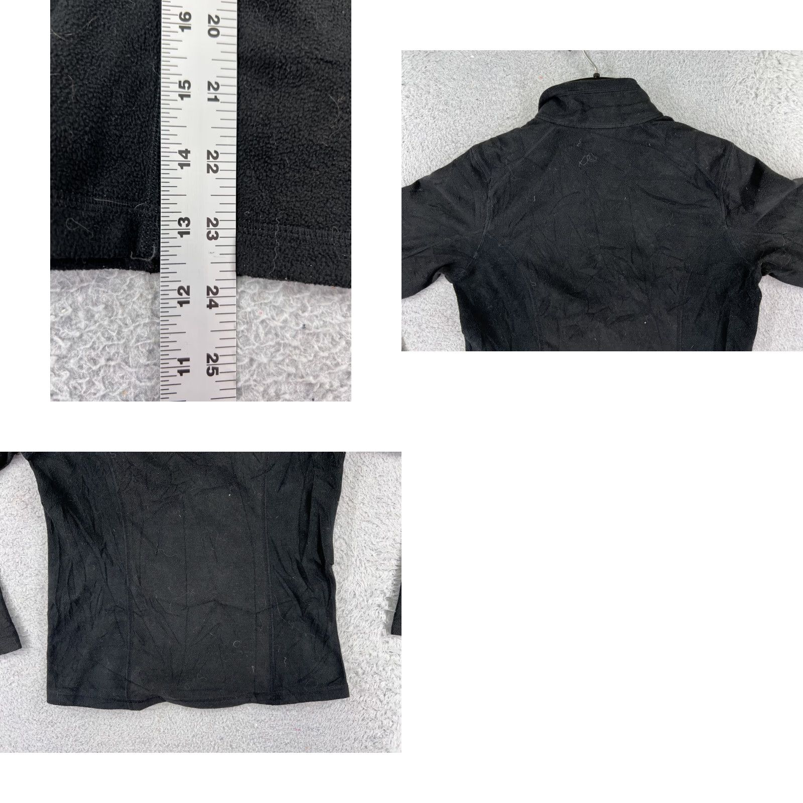 The North Face The North Face Sweater Women's Black 100% Polyester Fleece Mock Neck 1/4 Zip S Small Pullover Size S / US 4 / IT 40 - 9 Thumbnail