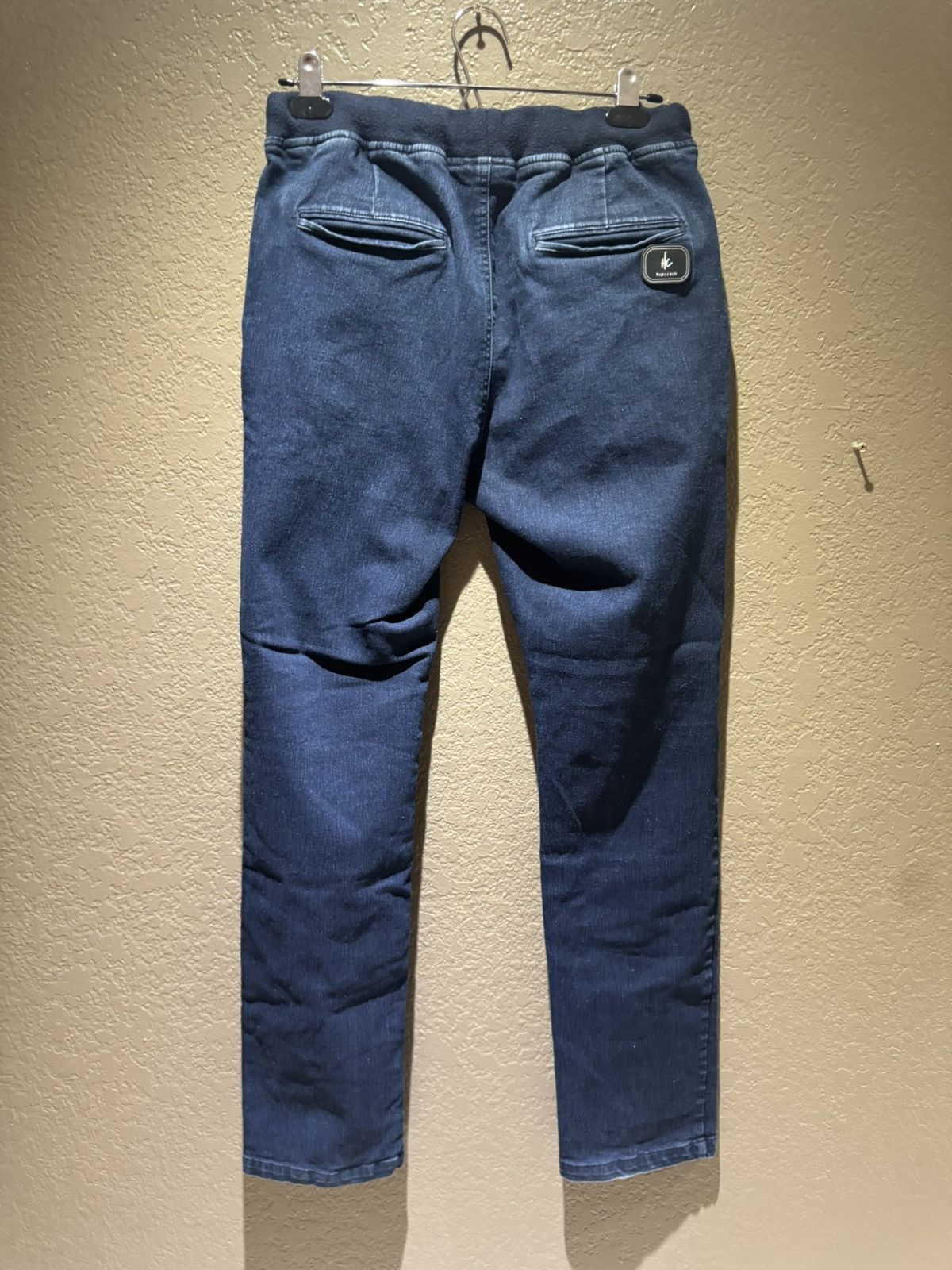 Other Hip Czech Blue Jean Sweatpant Hybrid Soft Drawstrings Size US 30 / EU 46 - 11 Thumbnail
