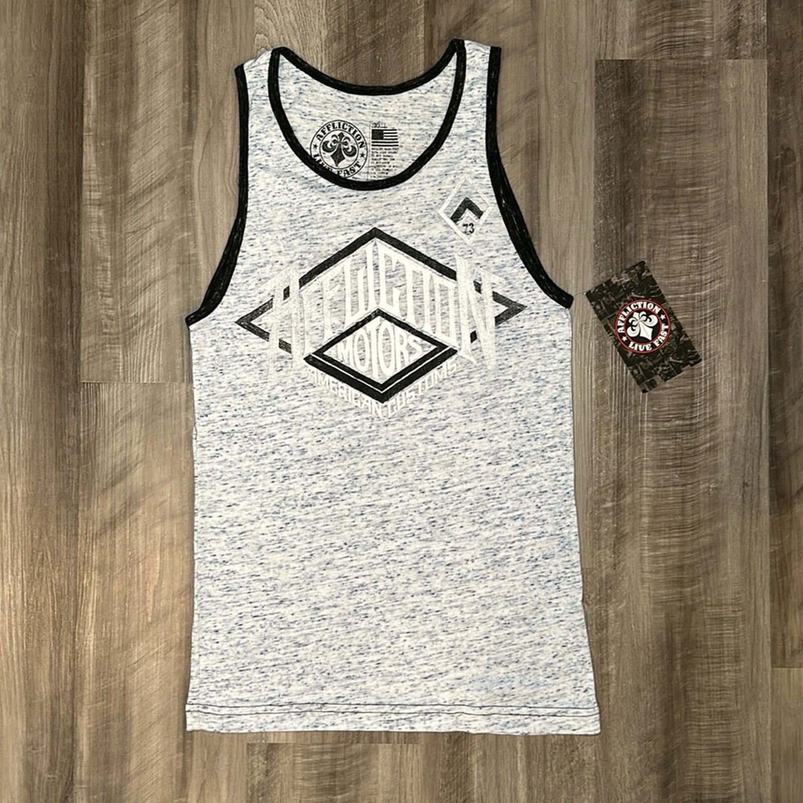 Affliction Affliction Motors American Customs Tank - Small Size US S / EU 44-46 / 1 - 1 Thumbnail