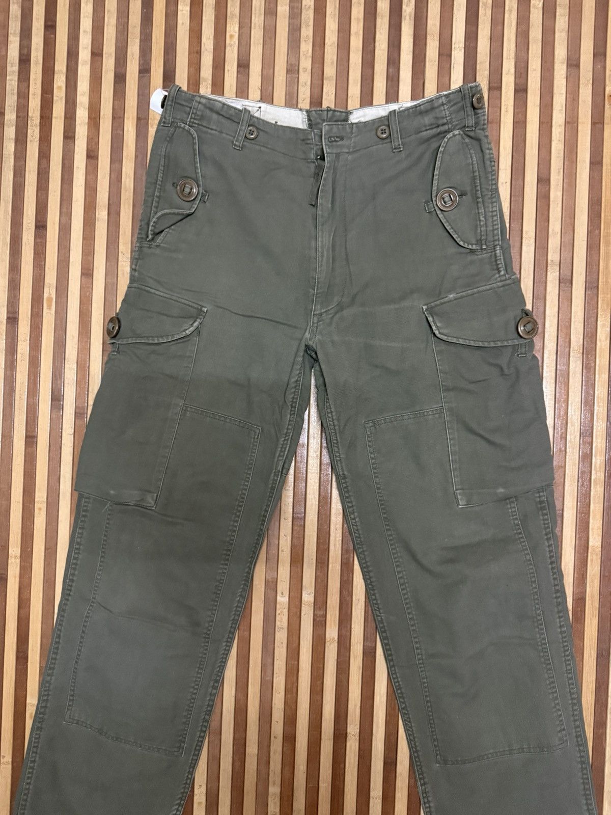 Vintage Vintage Japanese Brand Military Style Cargo Pants Streetwear Size US 30 / EU 46 - 2 Thumbnail