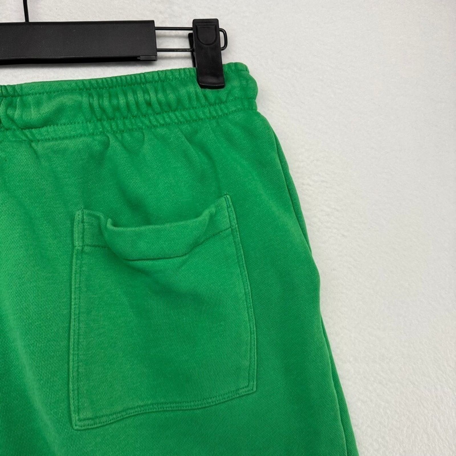 Chubbies Jordan Shorts men's Small Green Cotton Sweat Jumpman Size US 26 / EU 42 - 7 Thumbnail