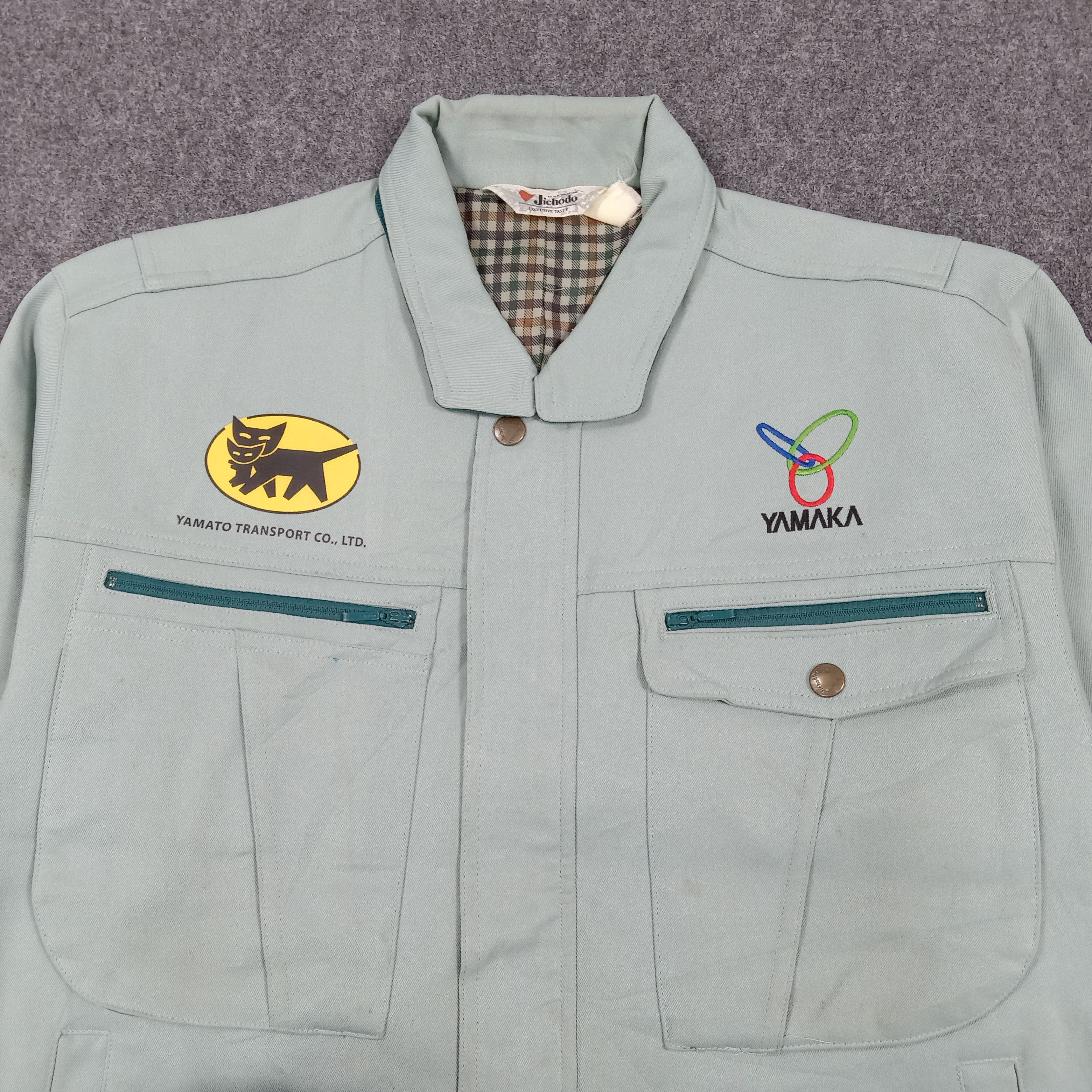 Japanese Brand Yamato Transport Japanese Uniform Custom Logo Jacket C288N15 Size US M / EU 48-50 / 2 - 4 Thumbnail