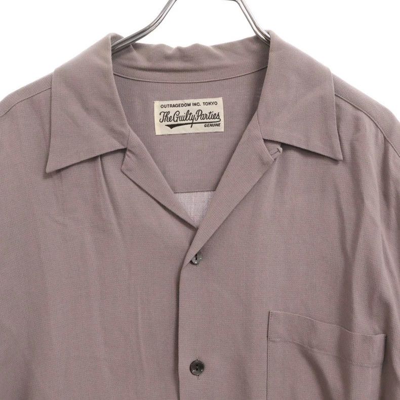 Wacko Maria Wacko Maria Hawaiian Shirt, Purplish Grey Tone, Innerwear Size US M / EU 48-50 / 2 - 3 Thumbnail