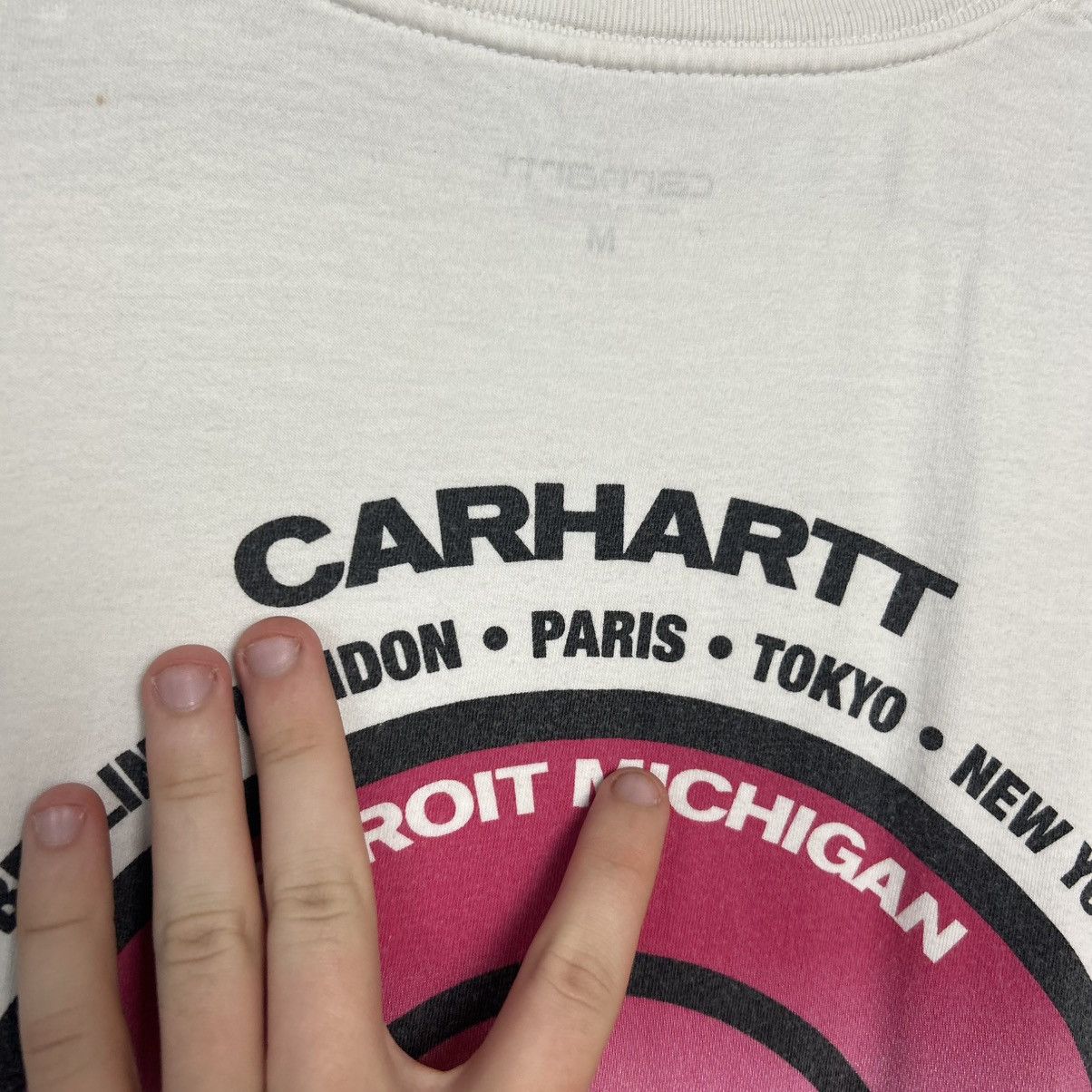 Carhartt Mens Carhartt Wip Big Logo streetwear y2k tee Size US M / EU 48-50 / 2 - 3 Thumbnail