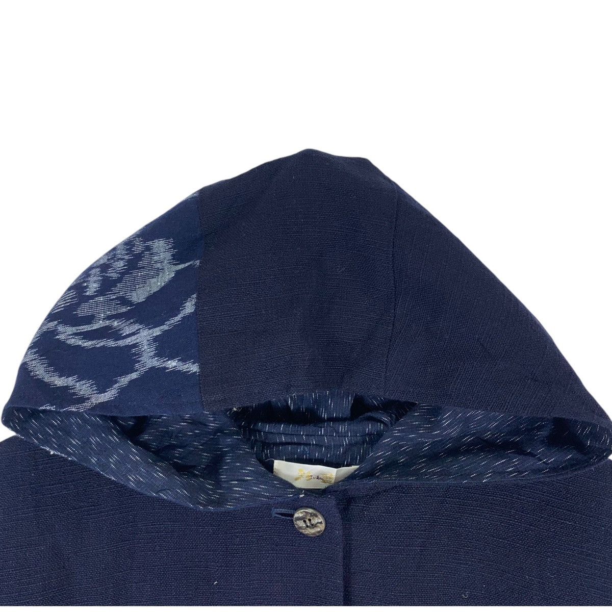 Blue Blue Japan × Indigo × Japanese Brand VINTAGE INDIGO BLUE SASSIKO BORO HOODIE JAPANESE BRAND Size US M / EU 48-50 / 2 - 5 Thumbnail