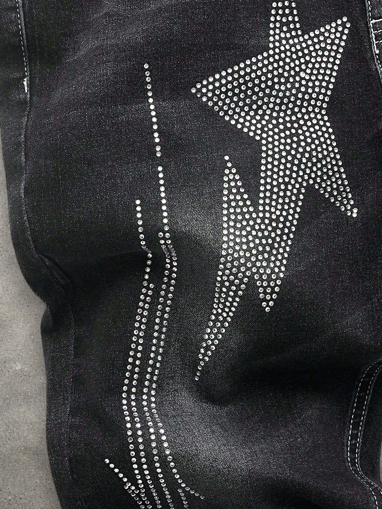 Japanese Brand Slim opium jeans shine Size US 32 / EU 48 - 3 Thumbnail