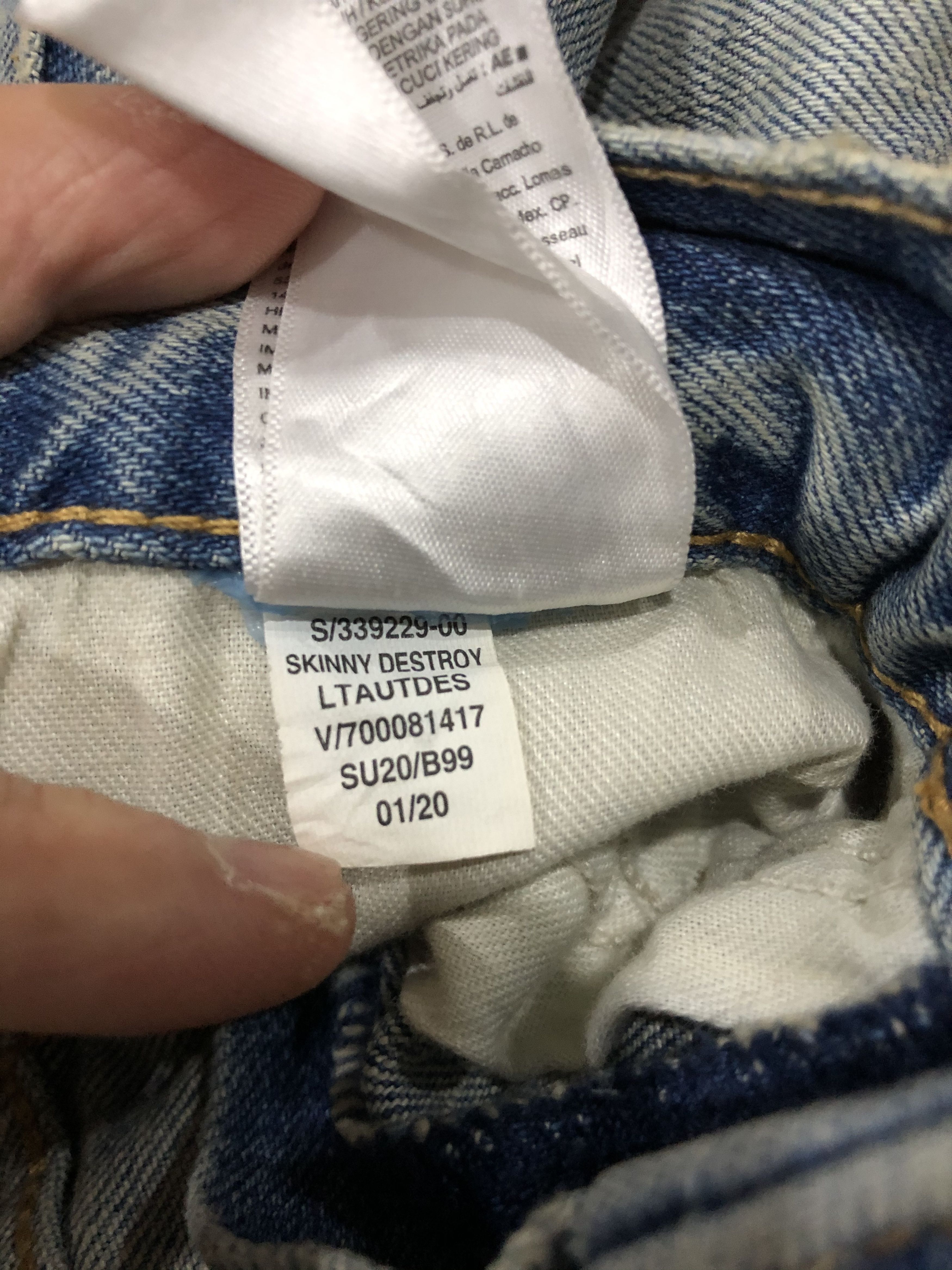 Anime Dragon Ball Z Distressed Jeans Custom Handmade By Pop Up LA Size US 32 / EU 48 - 17 Thumbnail