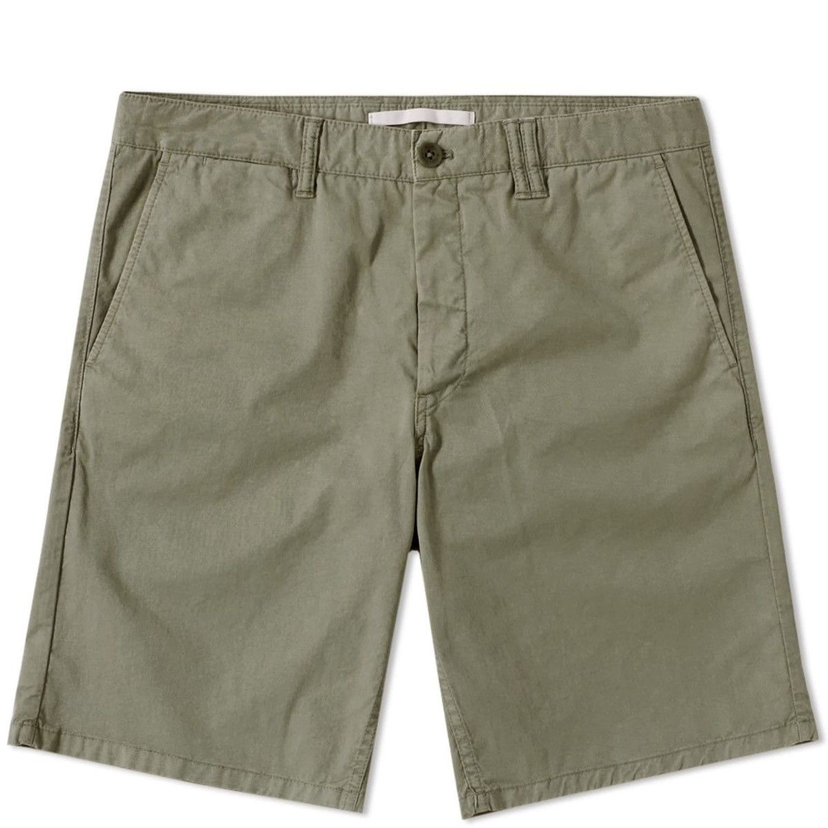 Norse Projects Aros Light Twill Shorts Olive Size US 28 / EU 44 - 1 Thumbnail