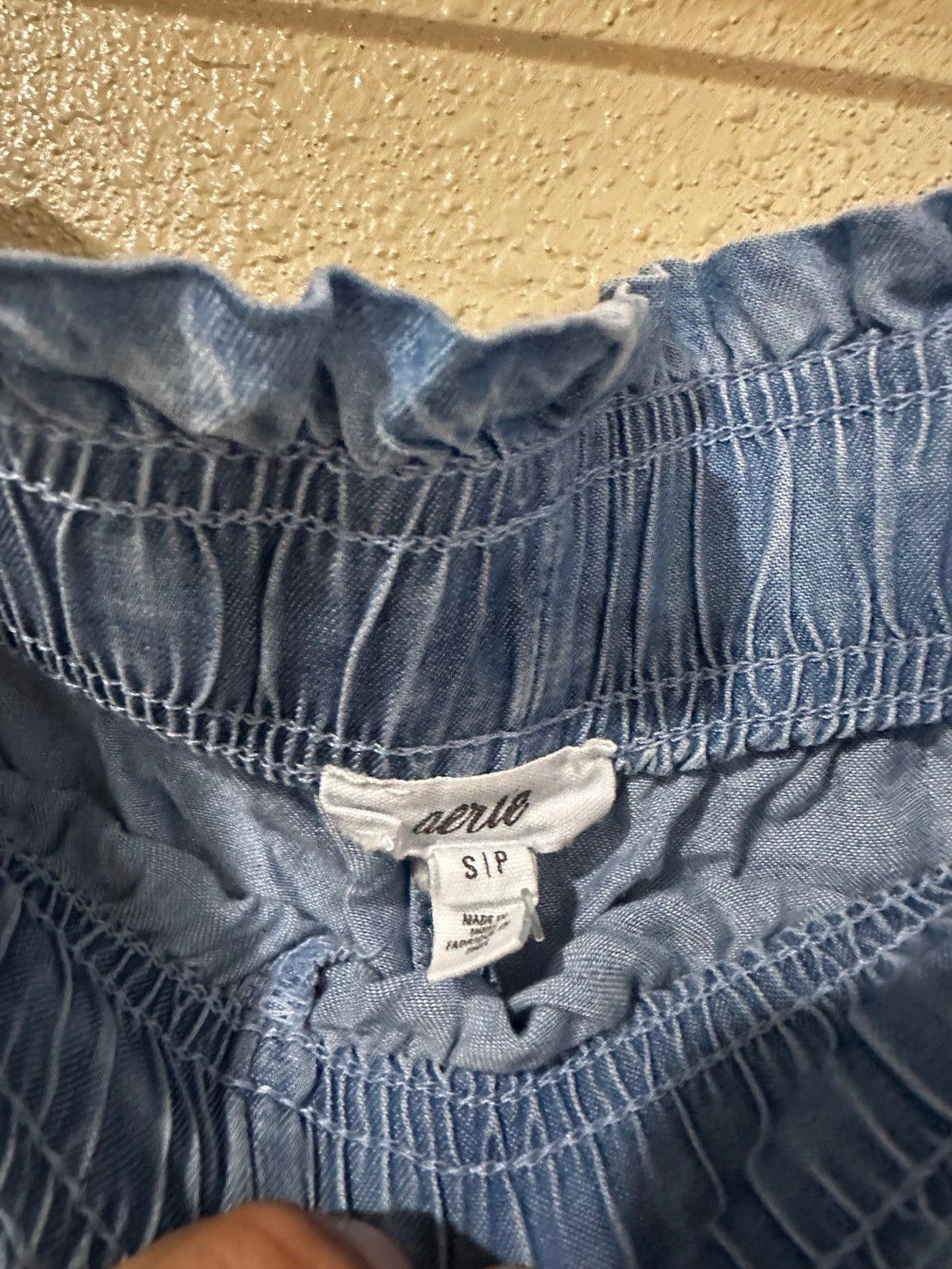 Designer aerie woman shorts blue Size 28" / US 6 / IT 42 - 2 Thumbnail
