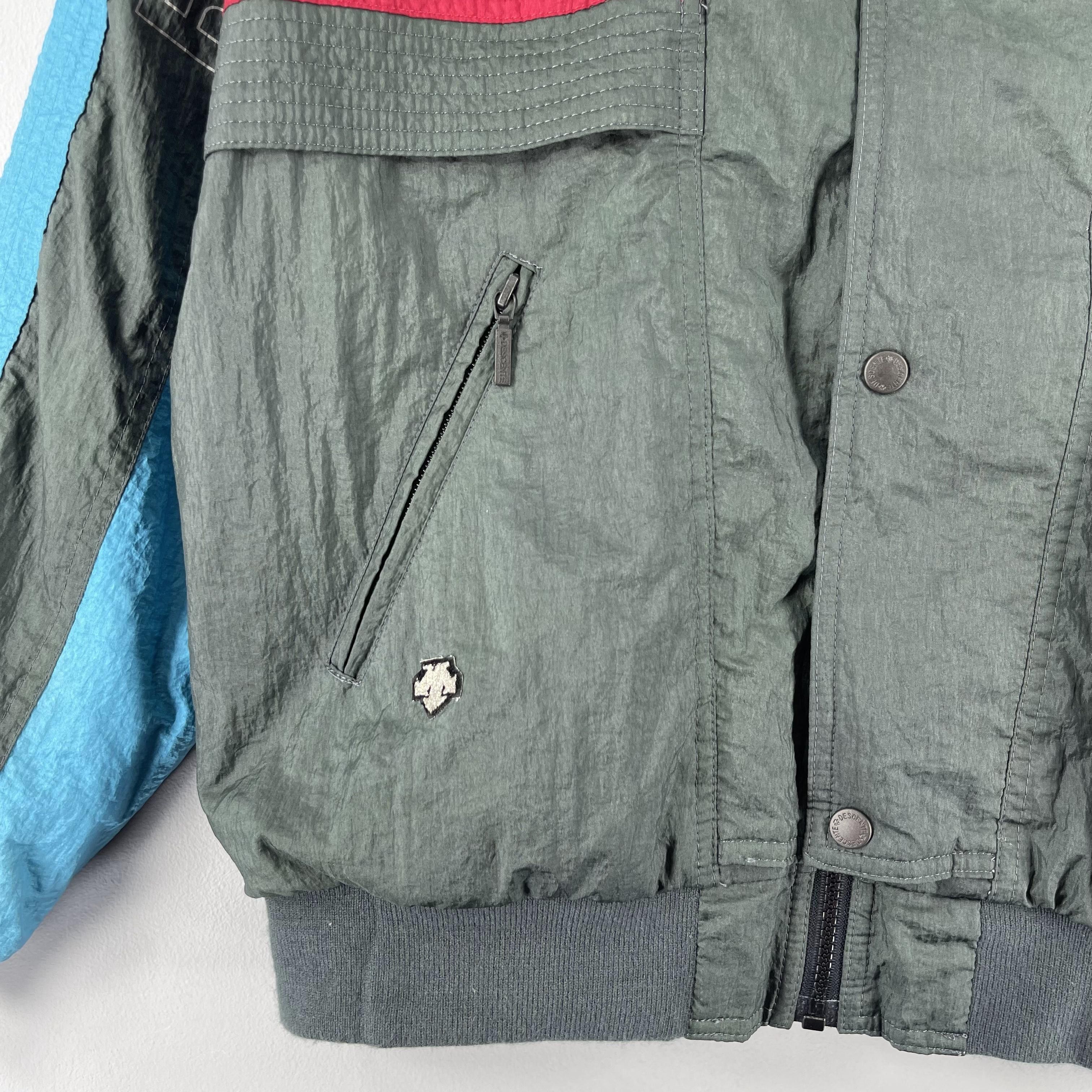 Descente Vintage DESCENTE Racing Team Sun Faded Ski Light Jacket Size US L / EU 52-54 / 3 - 3 Thumbnail