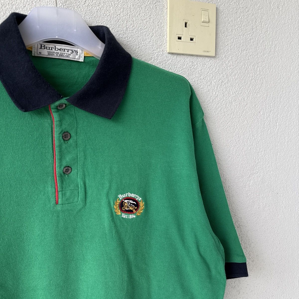 Burberry vintage BURBERRYS polo shirt small logo Size US S / EU 44-46 / 1 - 3 Thumbnail