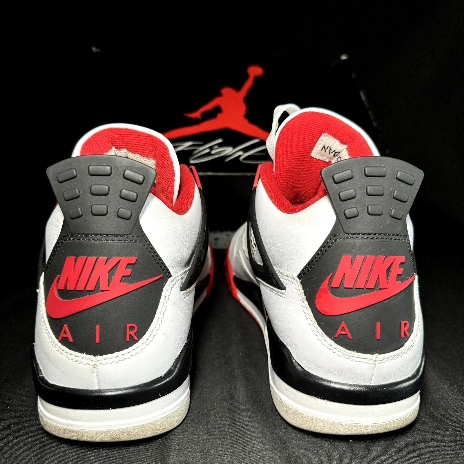 Jordan Brand × Nike Size 11 Nike Air Jordan 4 Retro OG Fire Red 2020 Men's Shoes Size US 11 / EU 44 - 5 Thumbnail