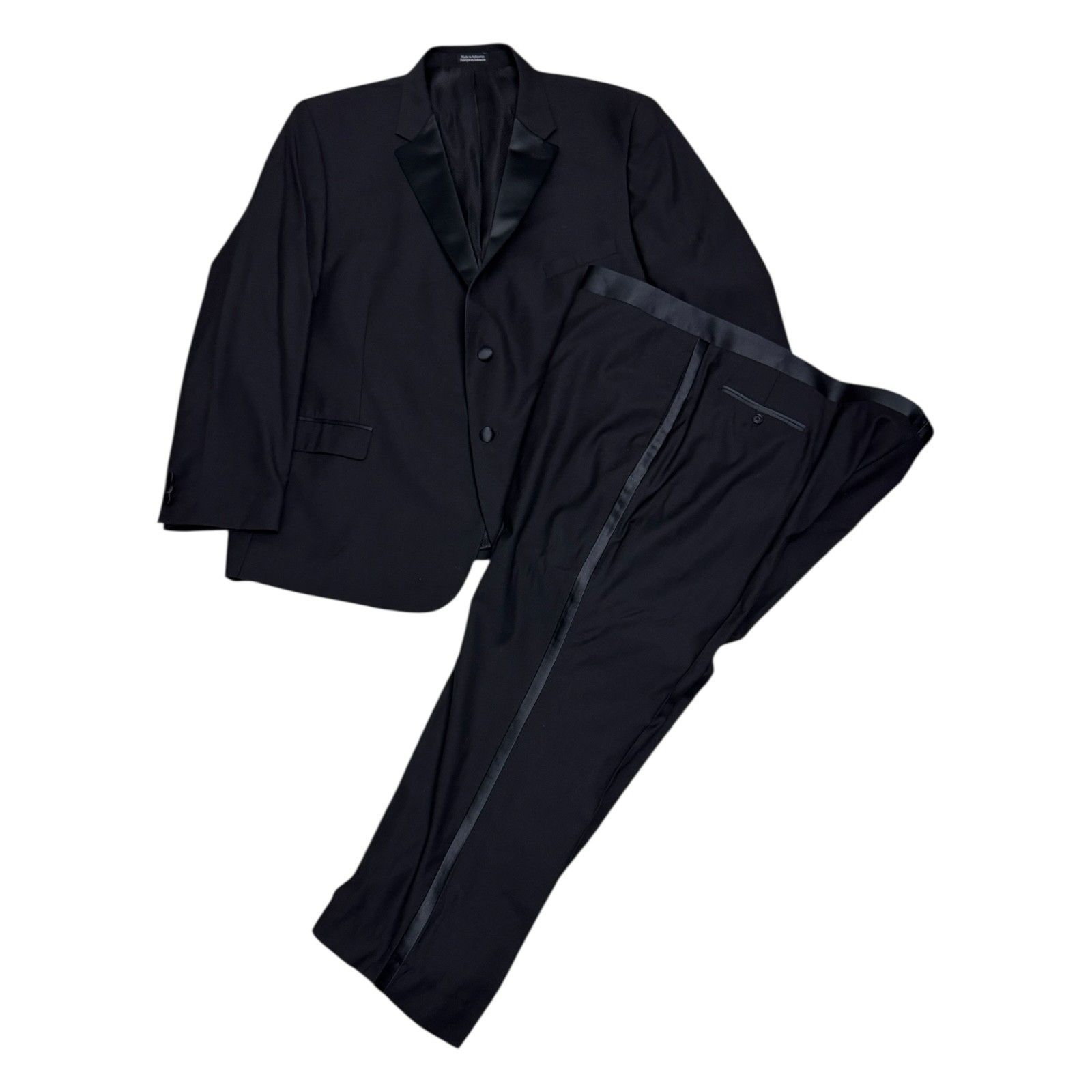 Pronto Uomo PRONTO UOMO Moores Designer Formal Business Tuxedo Suit 54R Size 54R - 1 Thumbnail