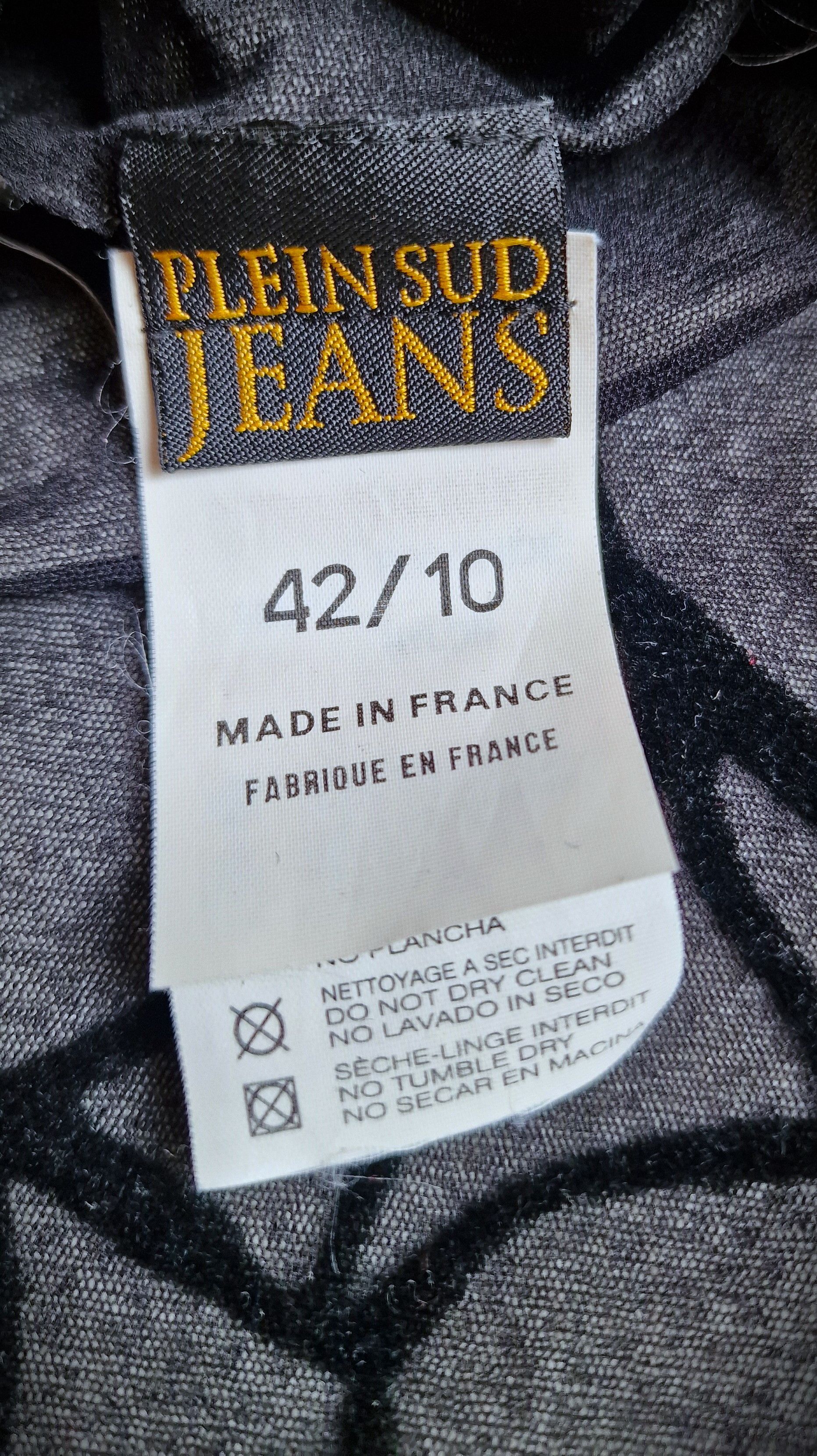 Other Plein Sud Mesh Cracked Y2K Medium Large Vintage Tee Top Size L / US 10 / IT 46 - 5 Thumbnail